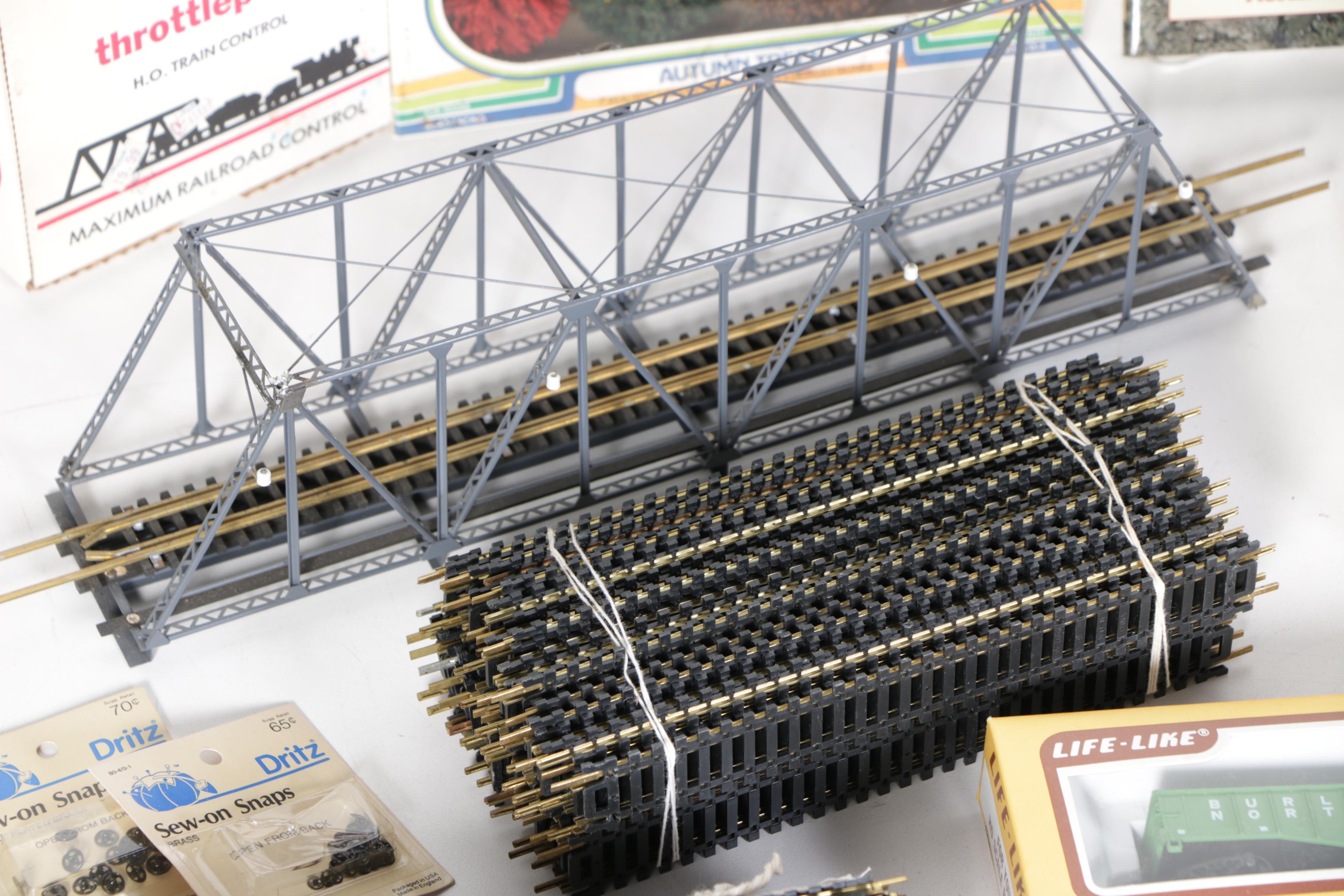 Train Cars, Accessories, and Guide Book