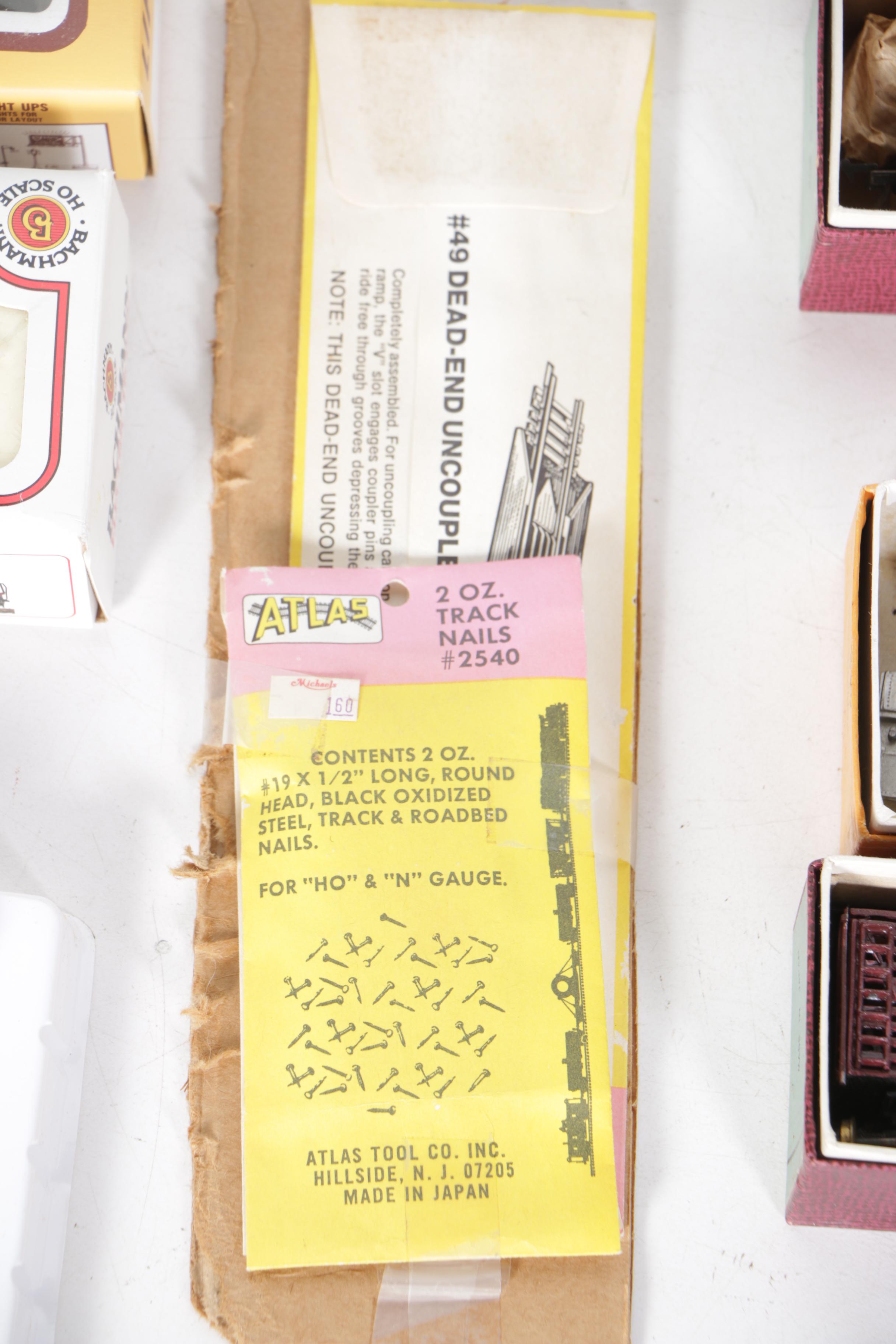 Train Cars, Accessories, and Guide Book