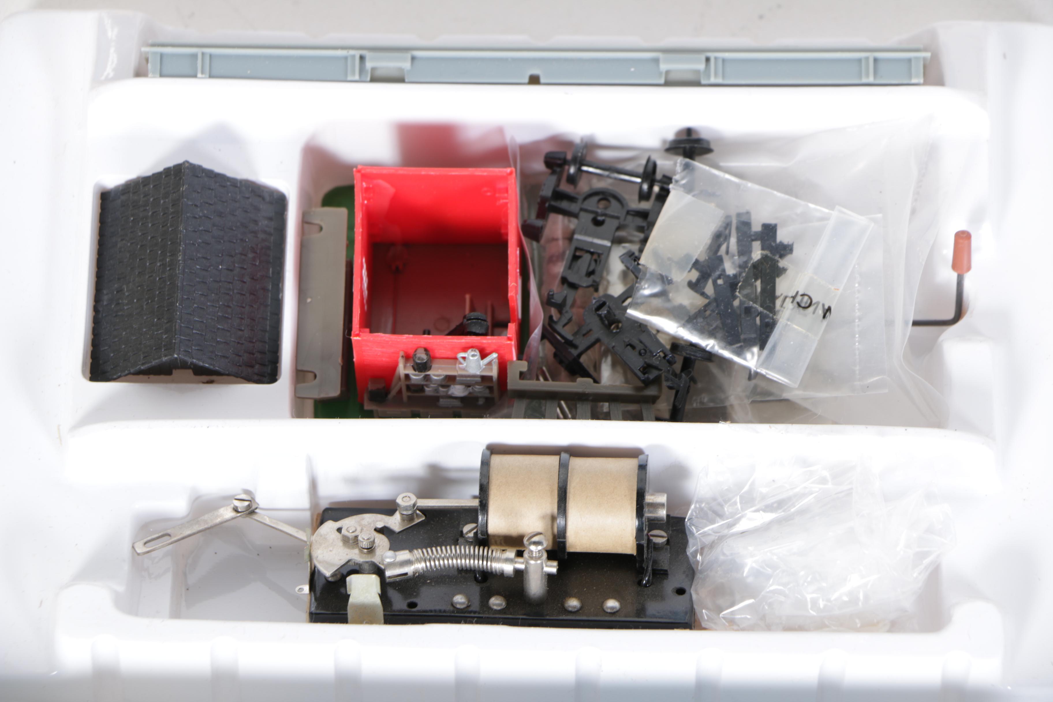 Train Cars, Accessories, and Guide Book