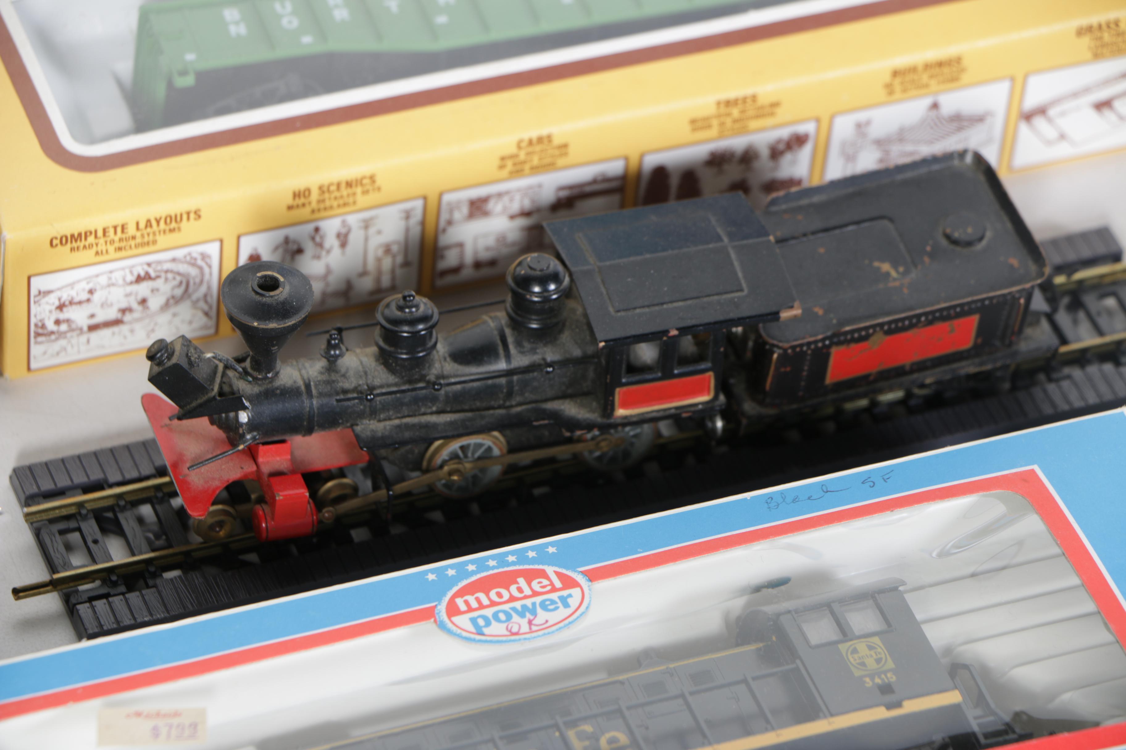 Train Cars, Accessories, and Guide Book