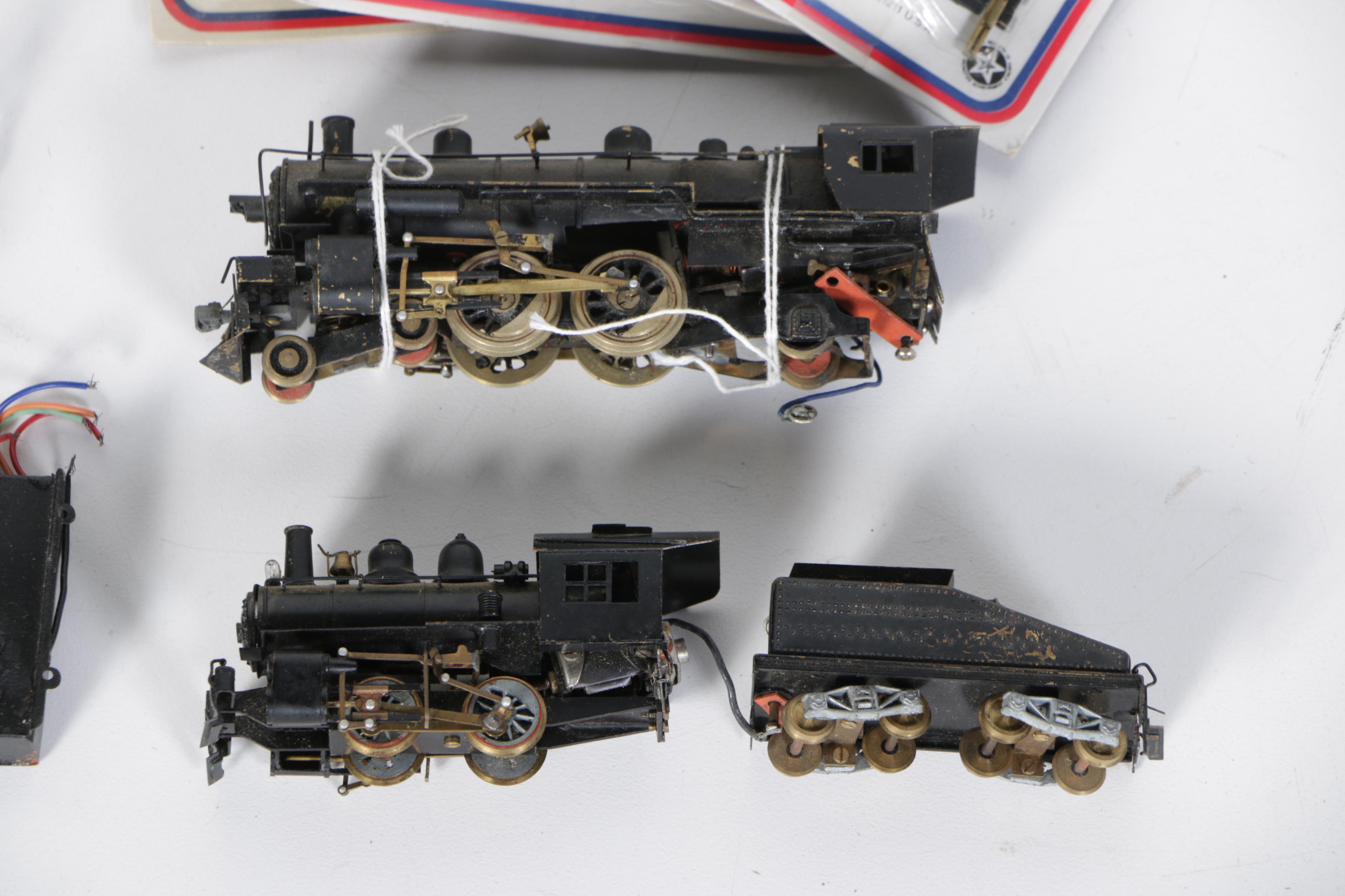 Train Cars, Accessories, and Guide Book