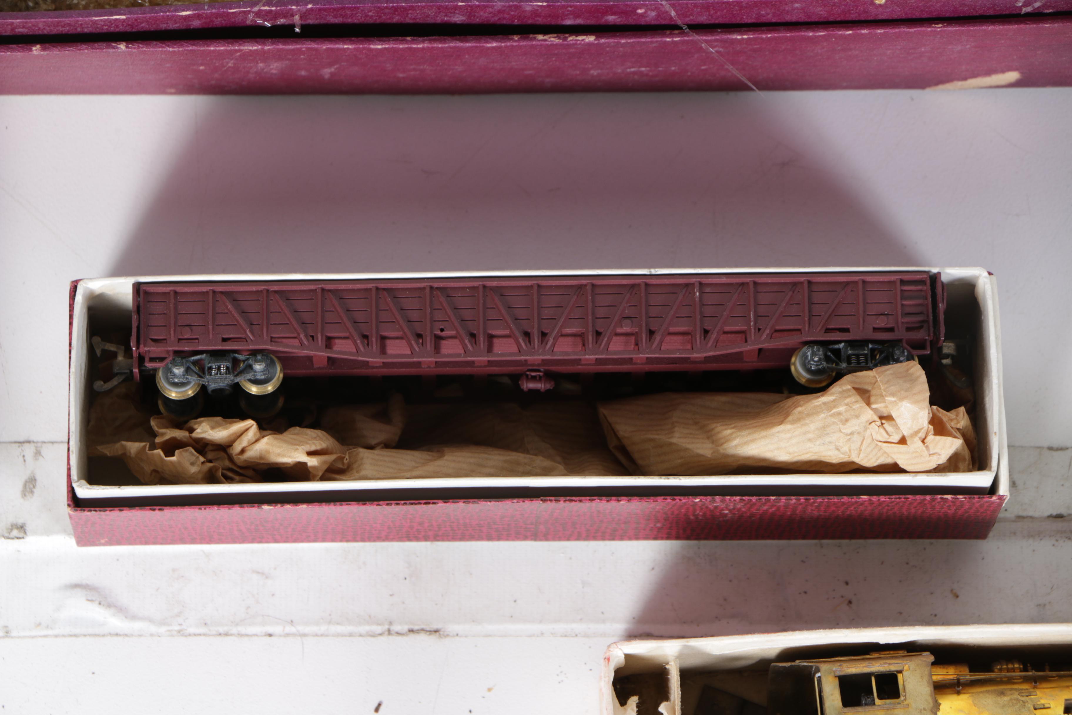 Train Cars, Accessories, and Guide Book