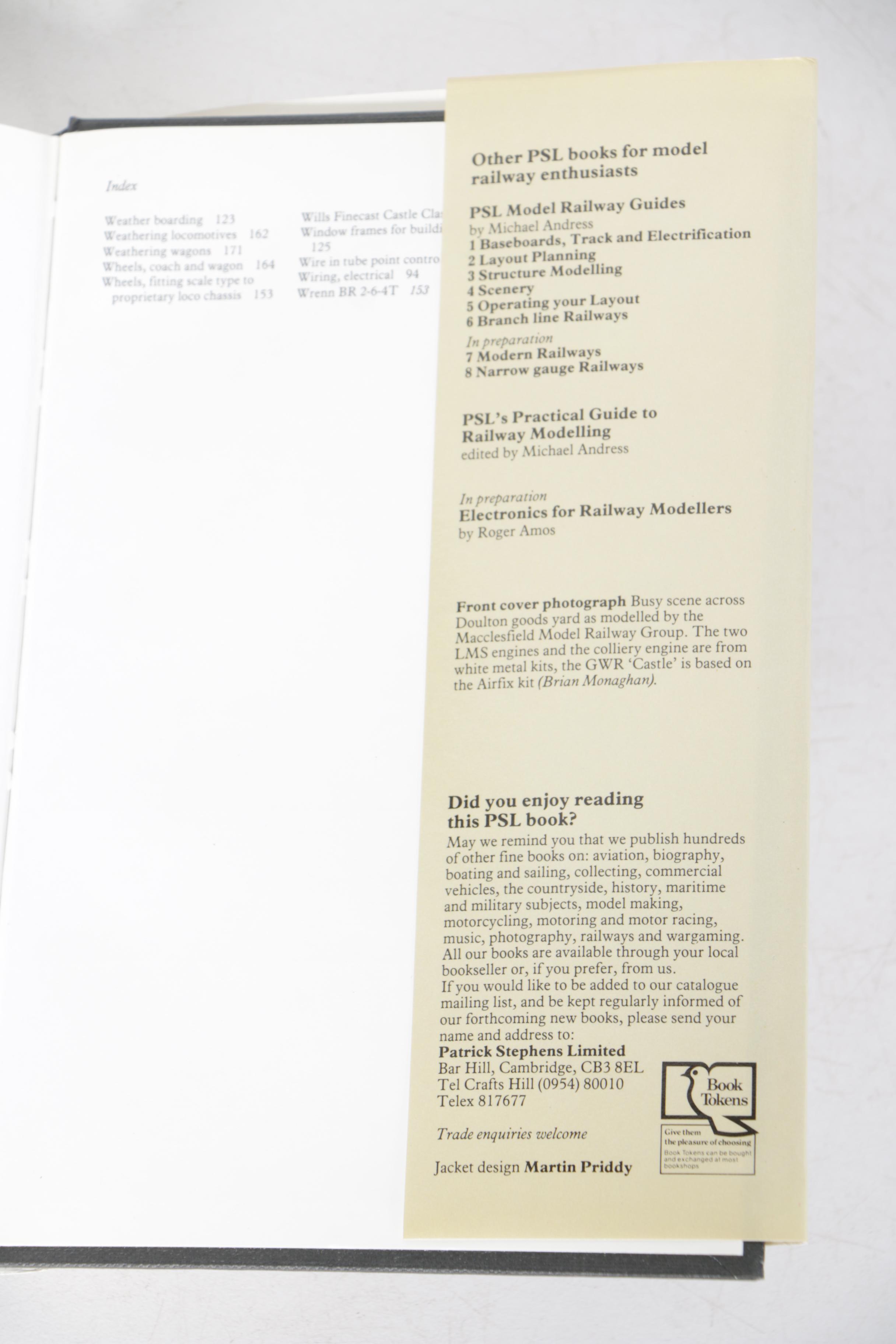 Train Cars, Accessories, and Guide Book