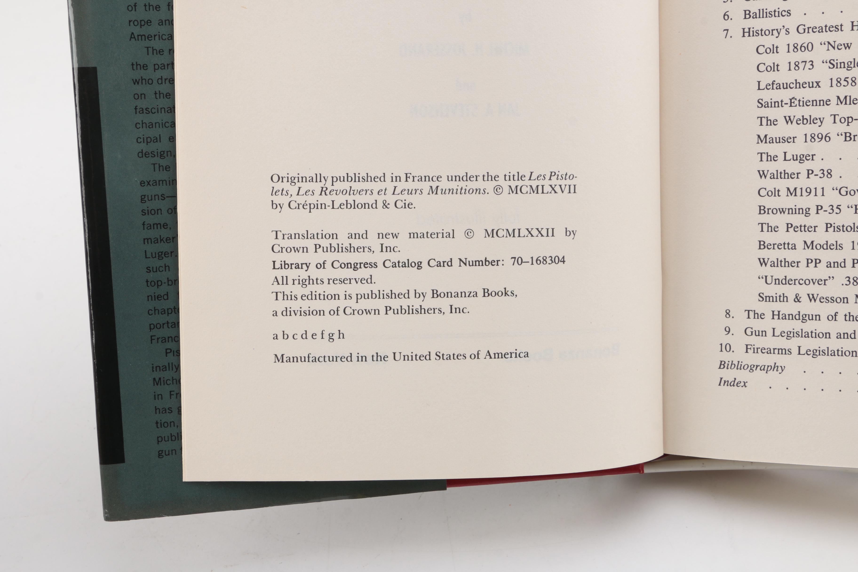 Books on Antique Firearms