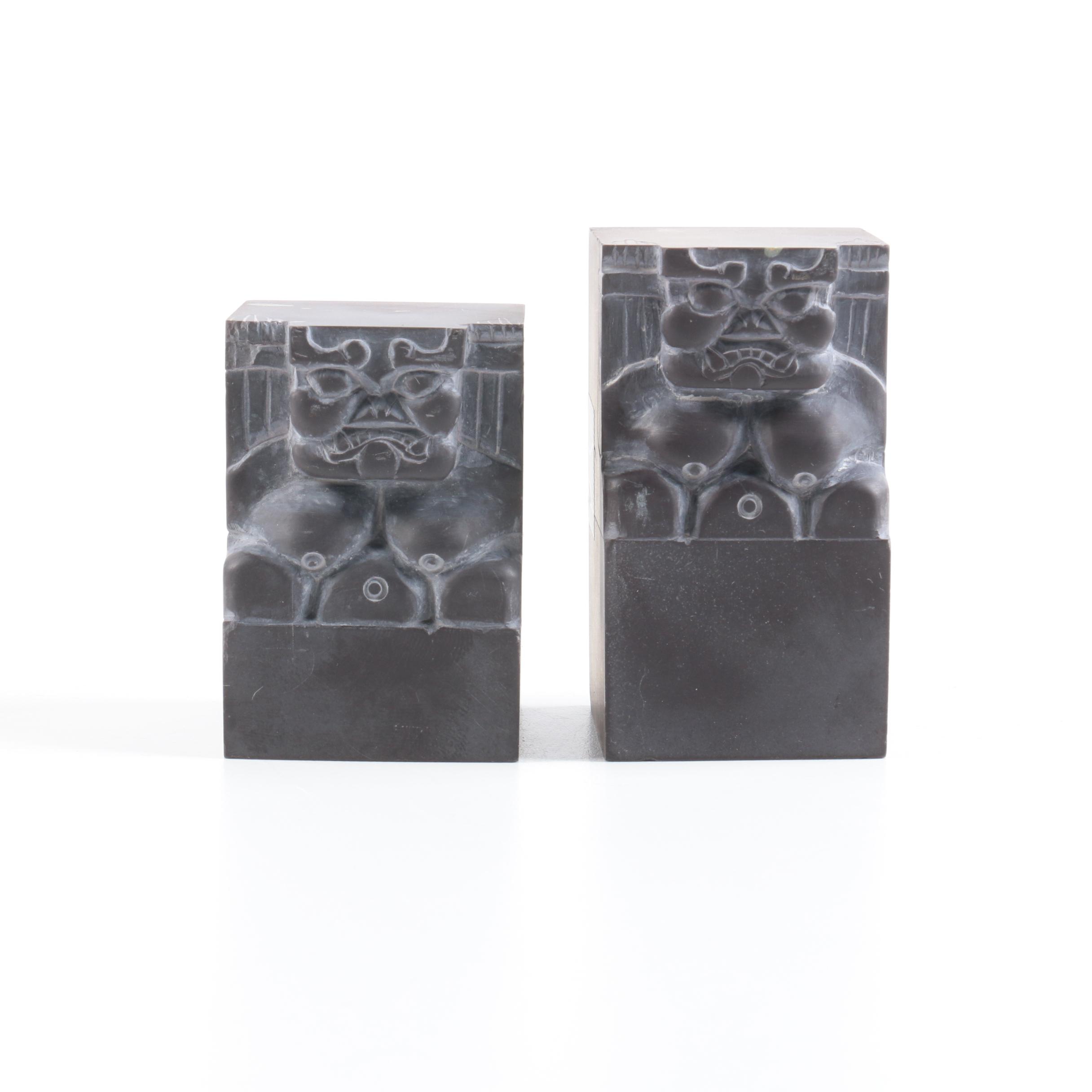 Ethnographic Slate Figurines