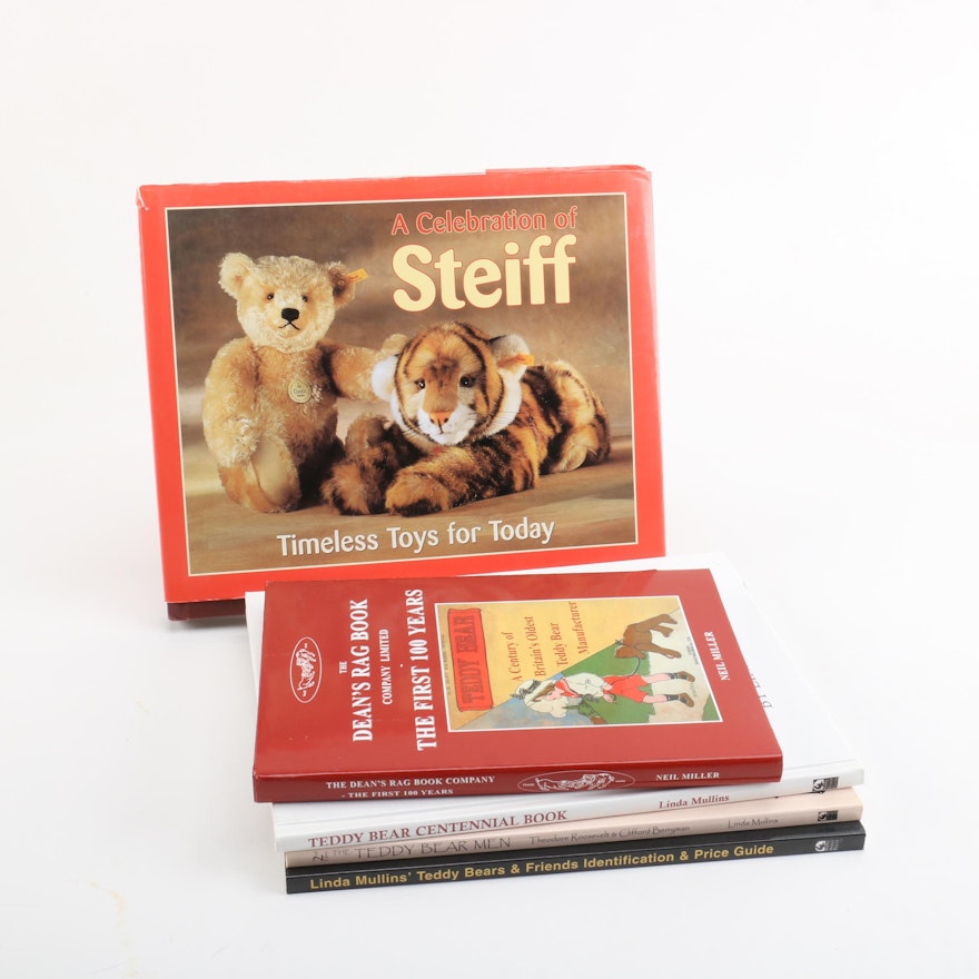 Teddy Bear Collector's Books Featuring Steiff