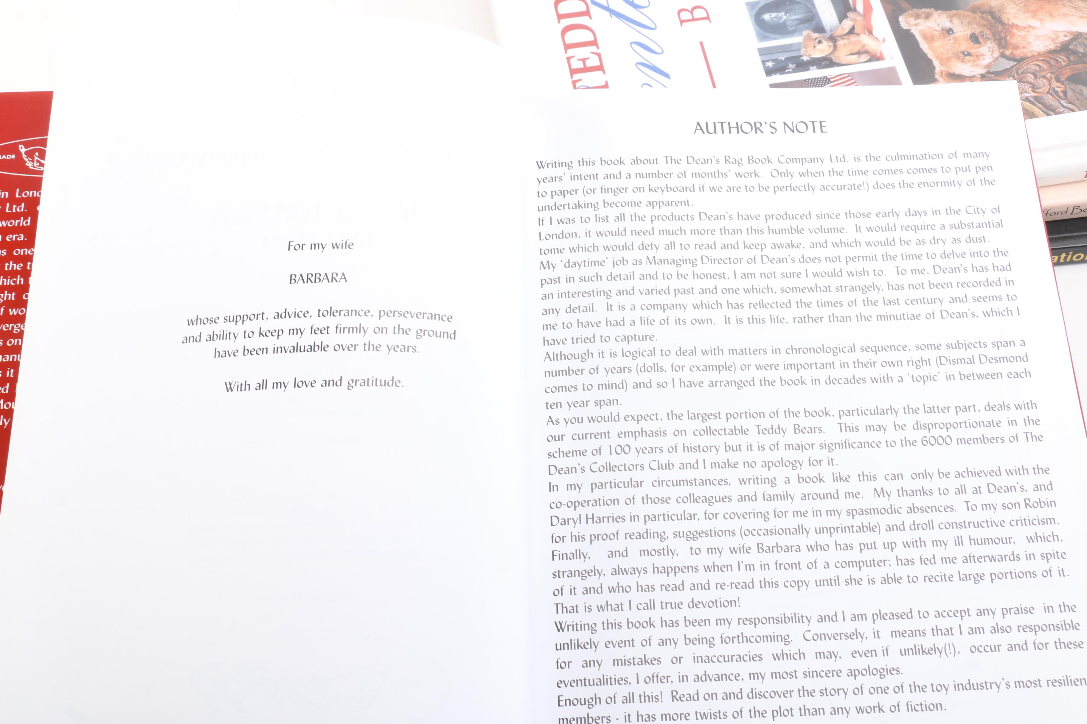 Teddy Bear Collector's Books Featuring Steiff