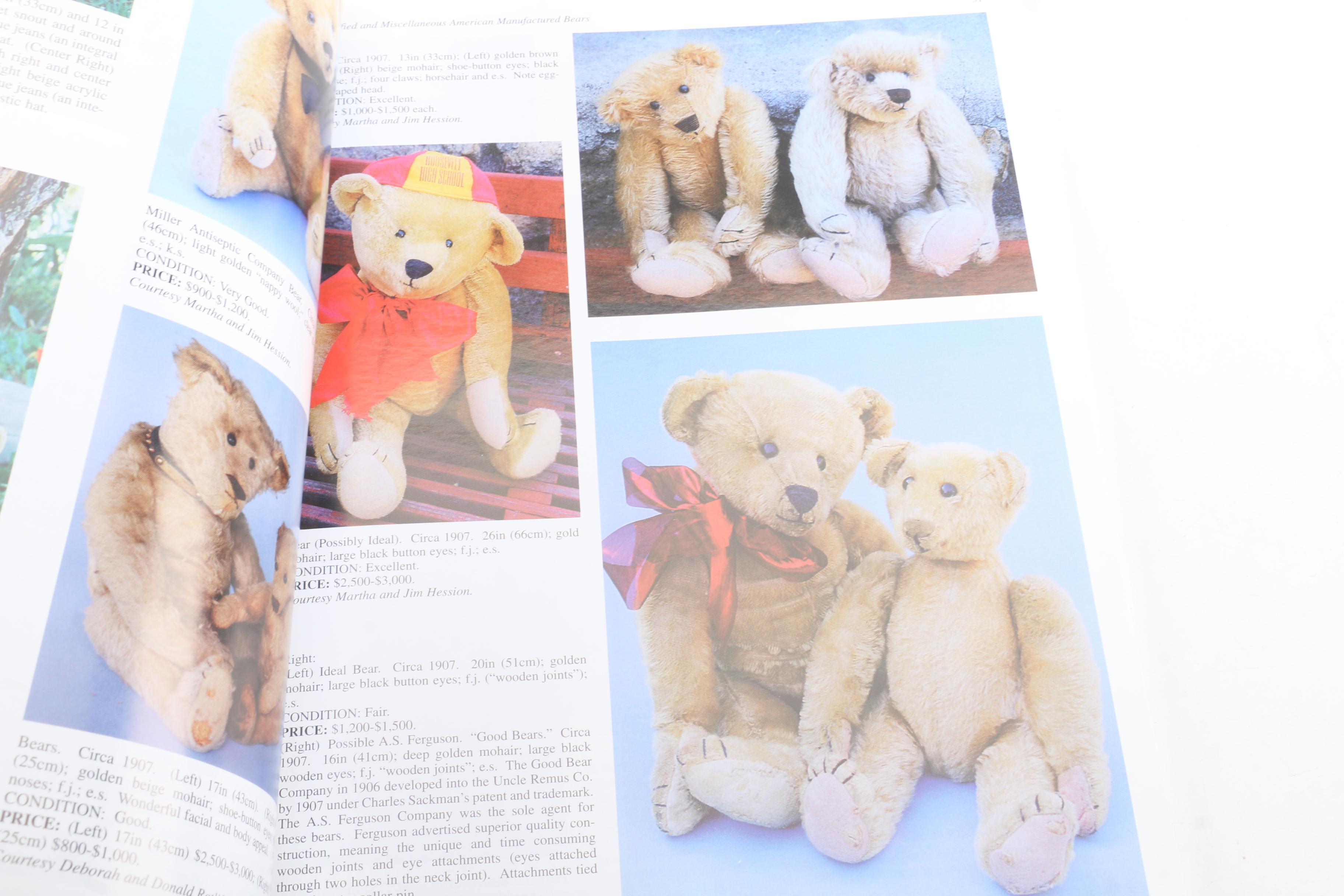 Teddy Bear Collector's Books Featuring Steiff