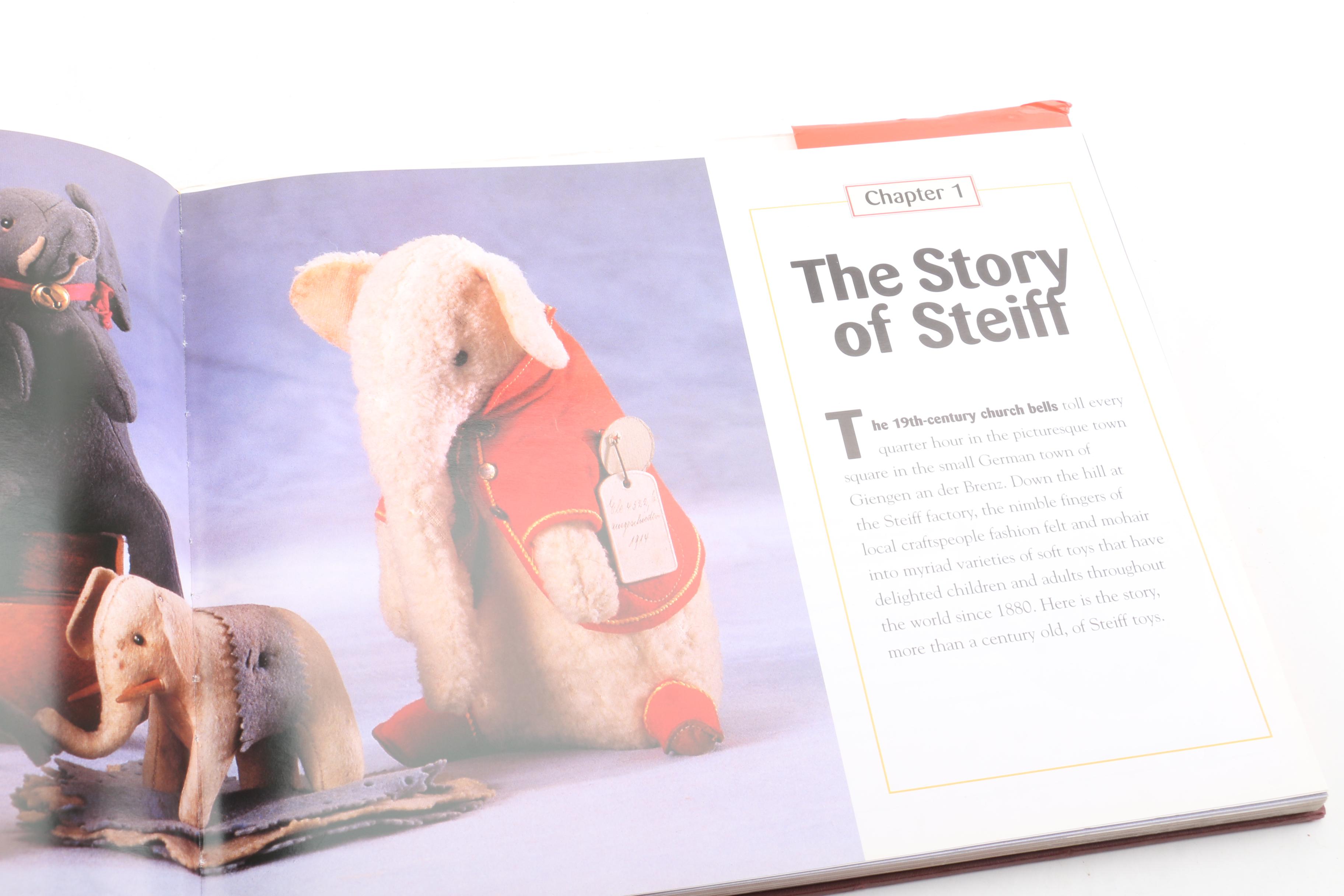 Teddy Bear Collector's Books Featuring Steiff