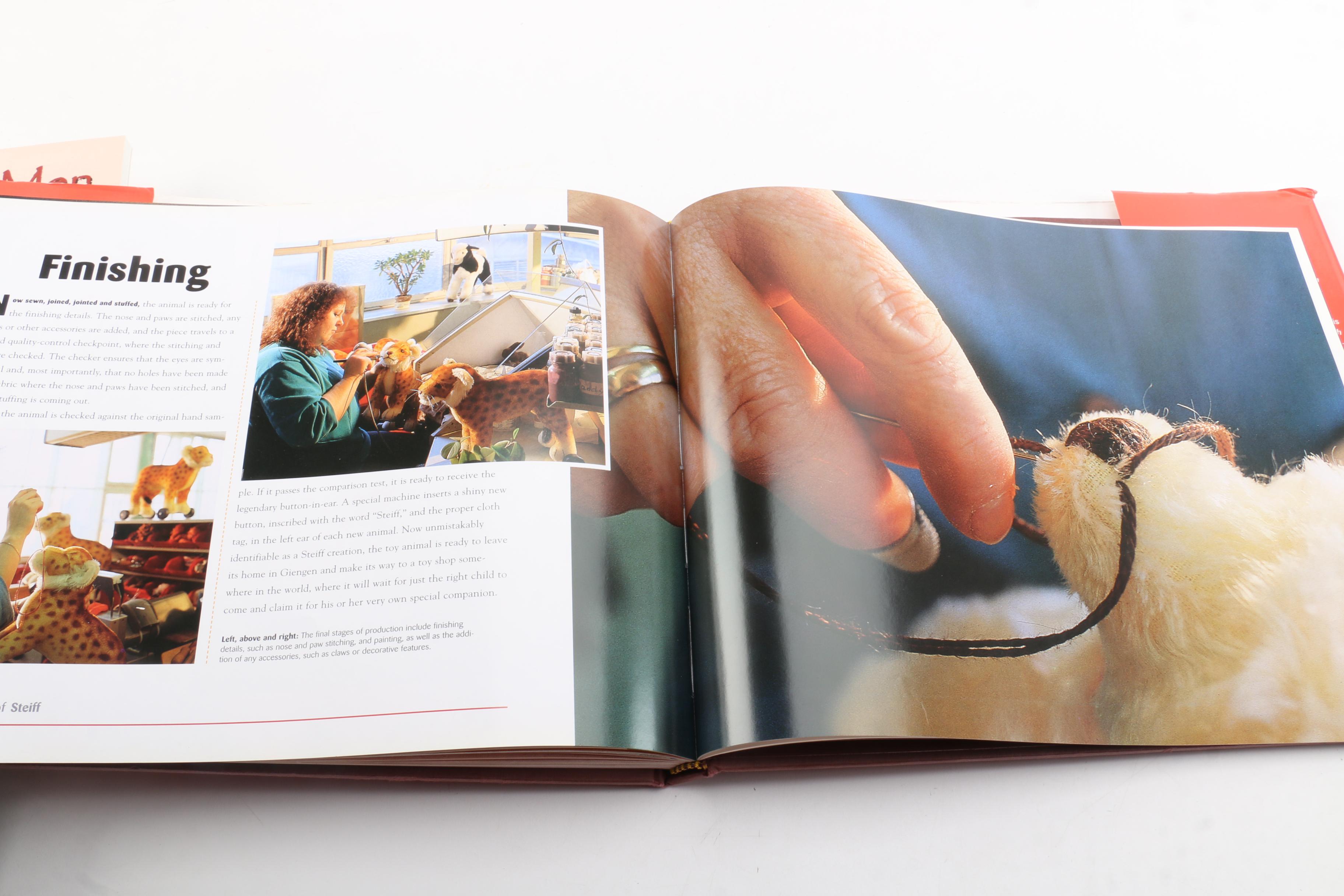 Teddy Bear Collector's Books Featuring Steiff