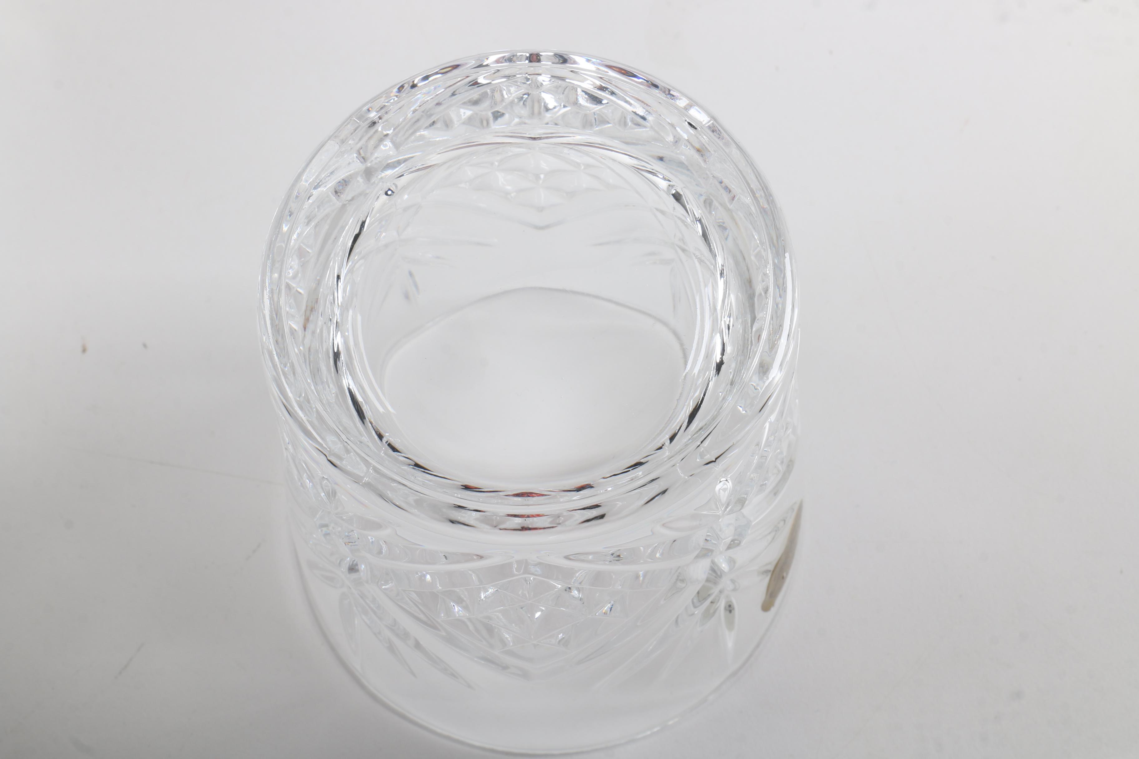 Cristal D’Arques France "Masquerade" Crystal Barware Glasses