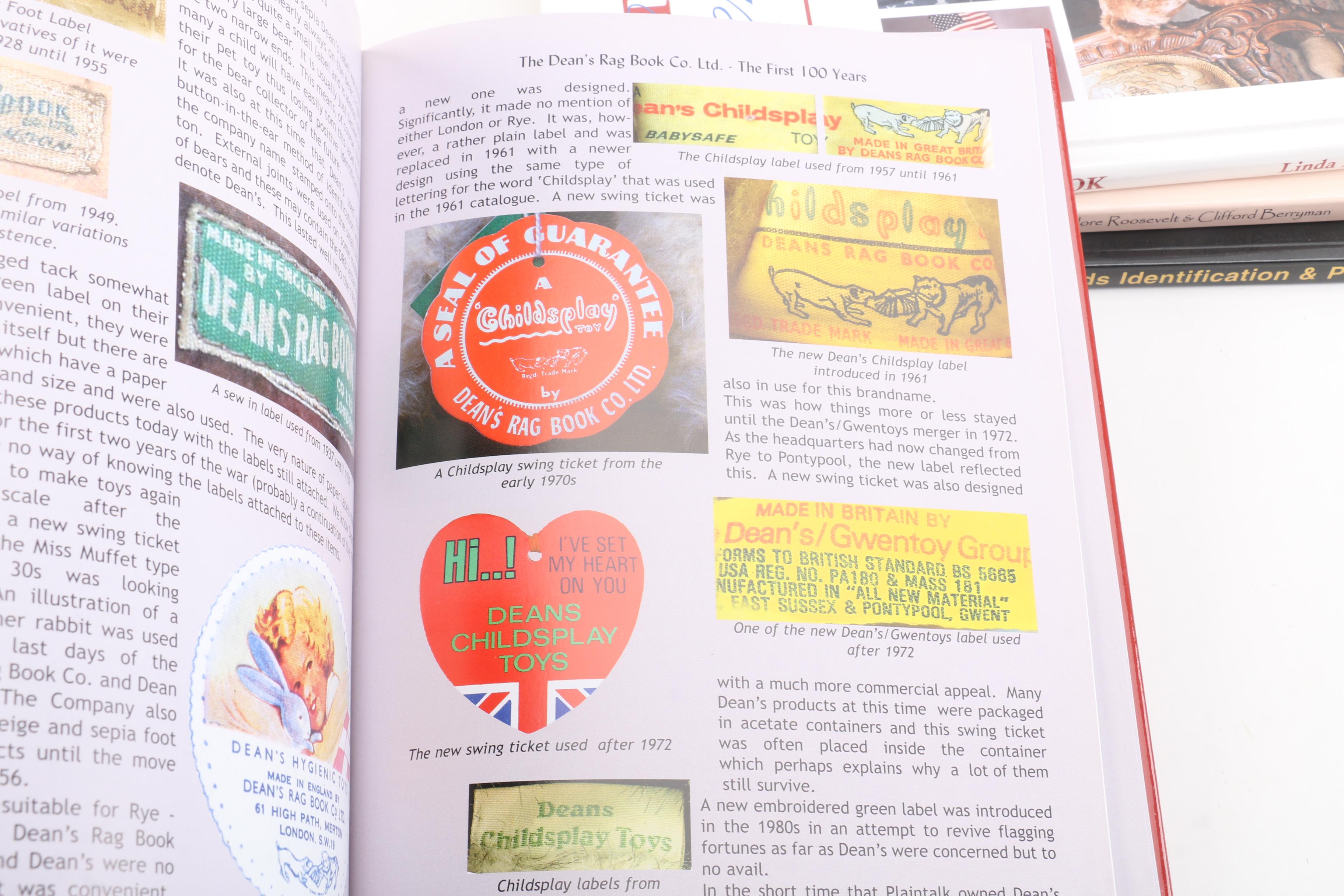 Teddy Bear Collector's Books Featuring Steiff