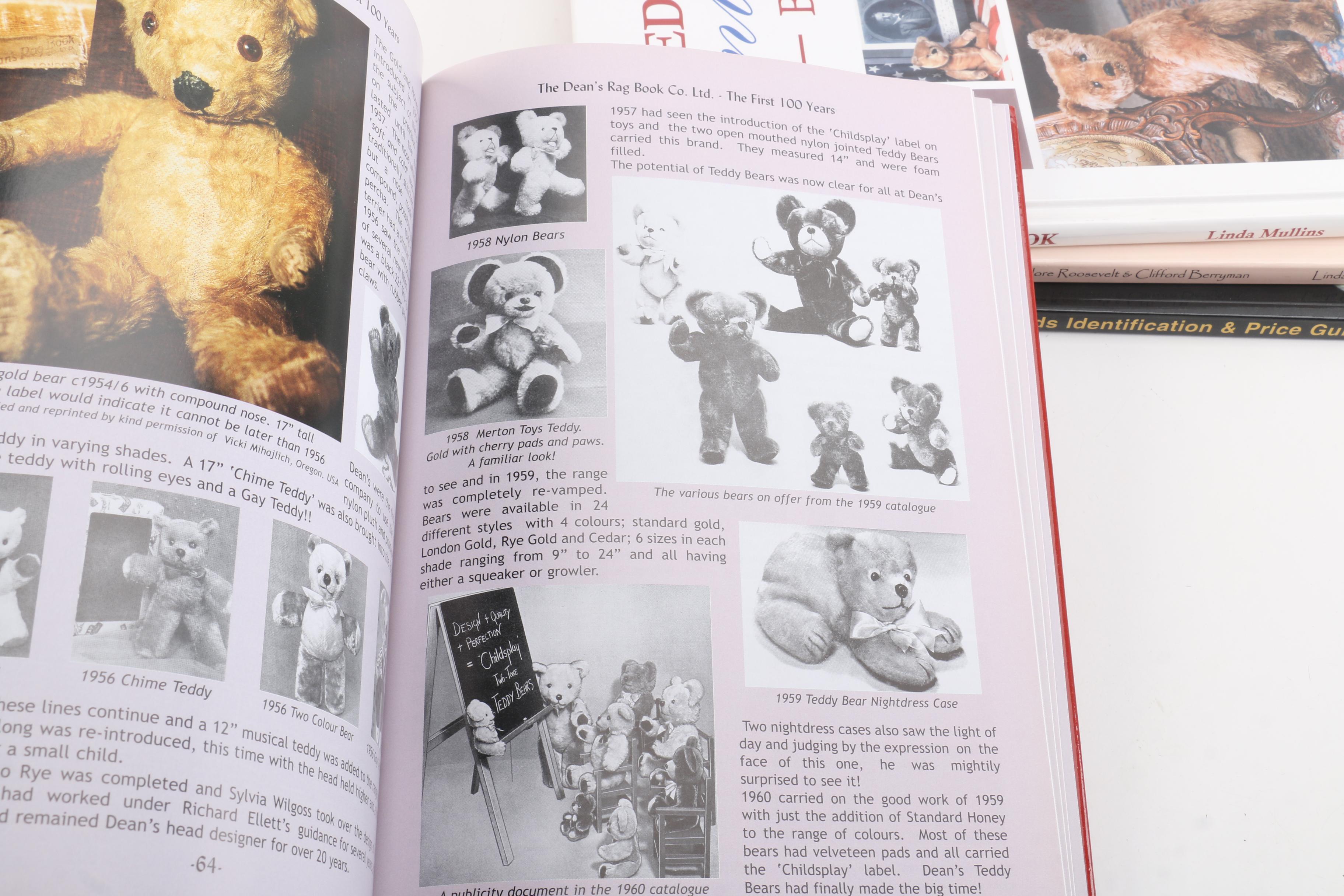 Teddy Bear Collector's Books Featuring Steiff