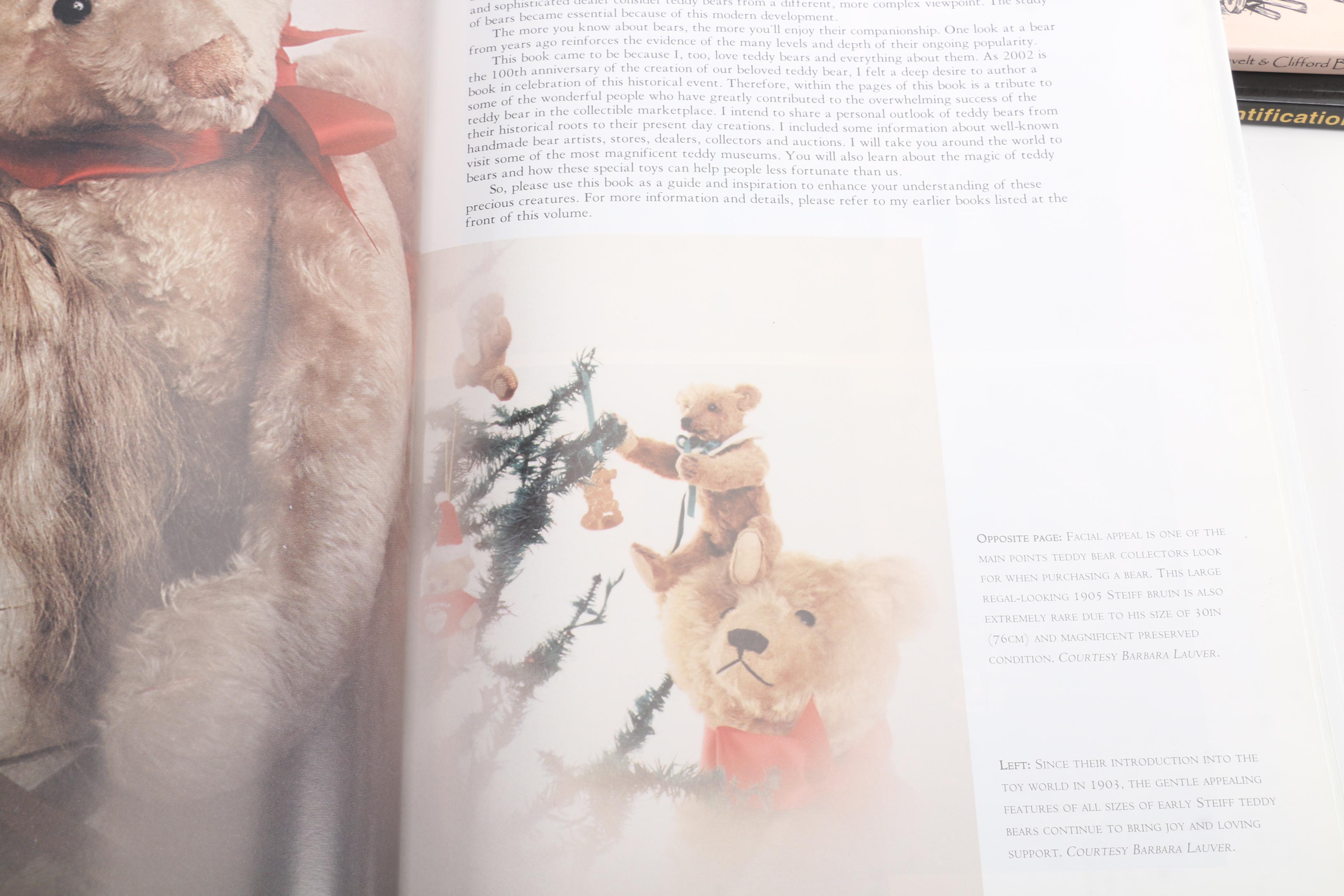 Teddy Bear Collector's Books Featuring Steiff