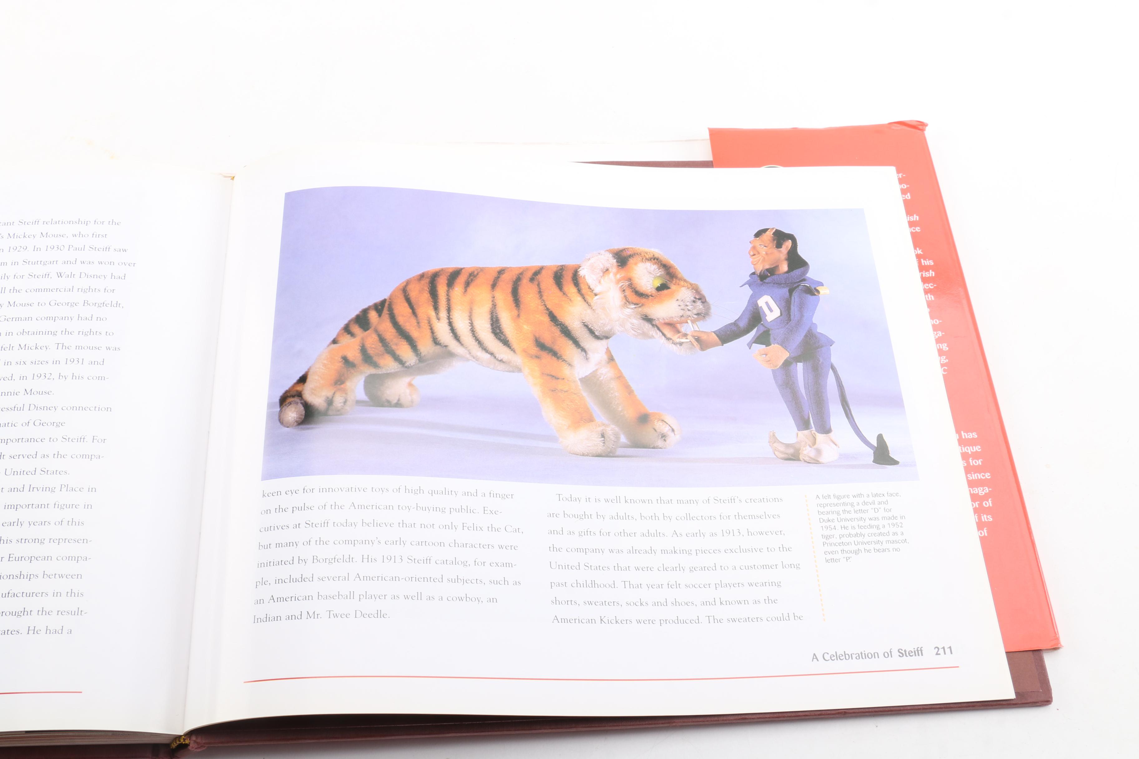 Teddy Bear Collector's Books Featuring Steiff