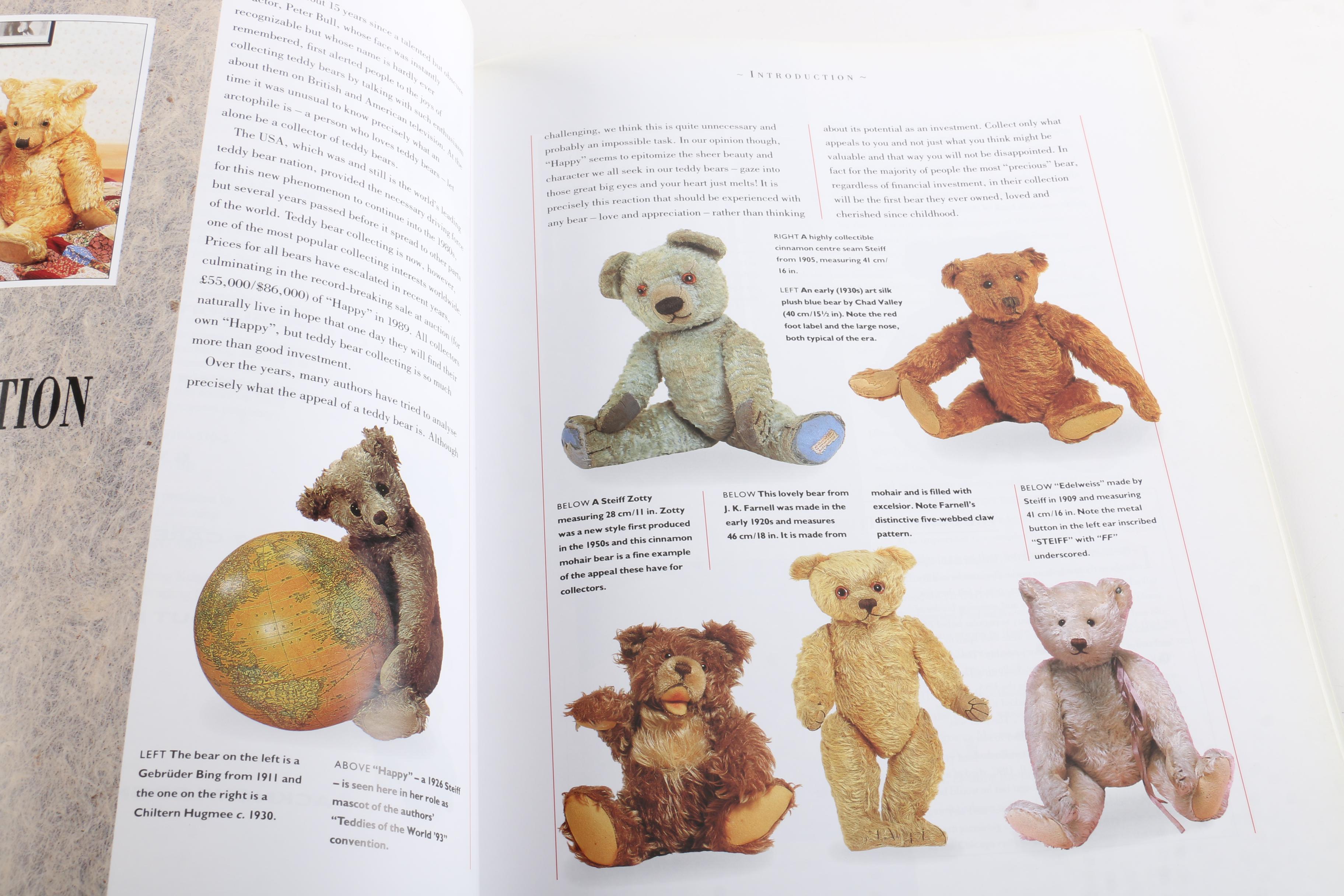 Teddy Bear Collector's Books Featuring Steiff