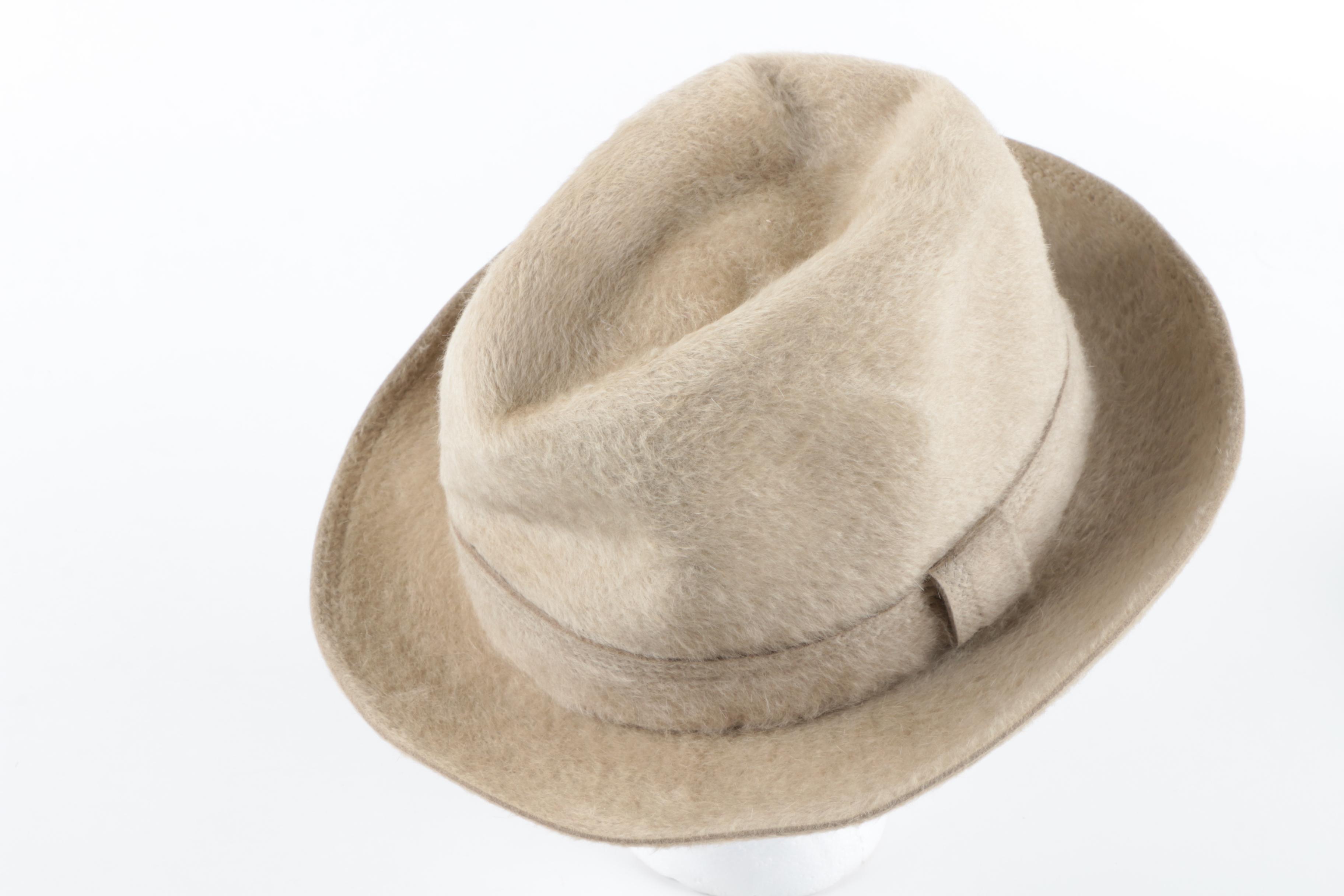 Men's Beaver Felt and Wool Hats Including Harris Tweed