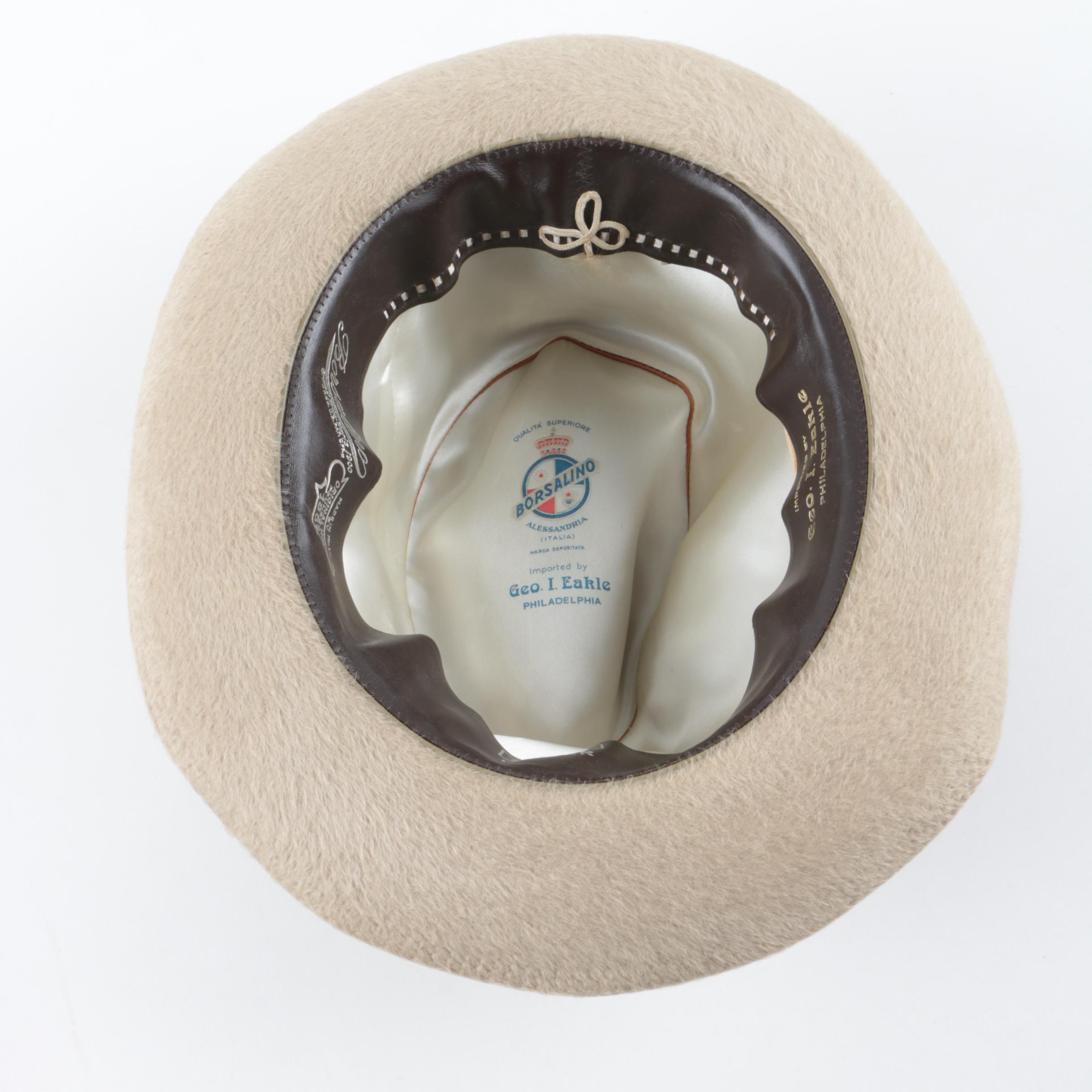 Men's Beaver Felt and Wool Hats Including Harris Tweed