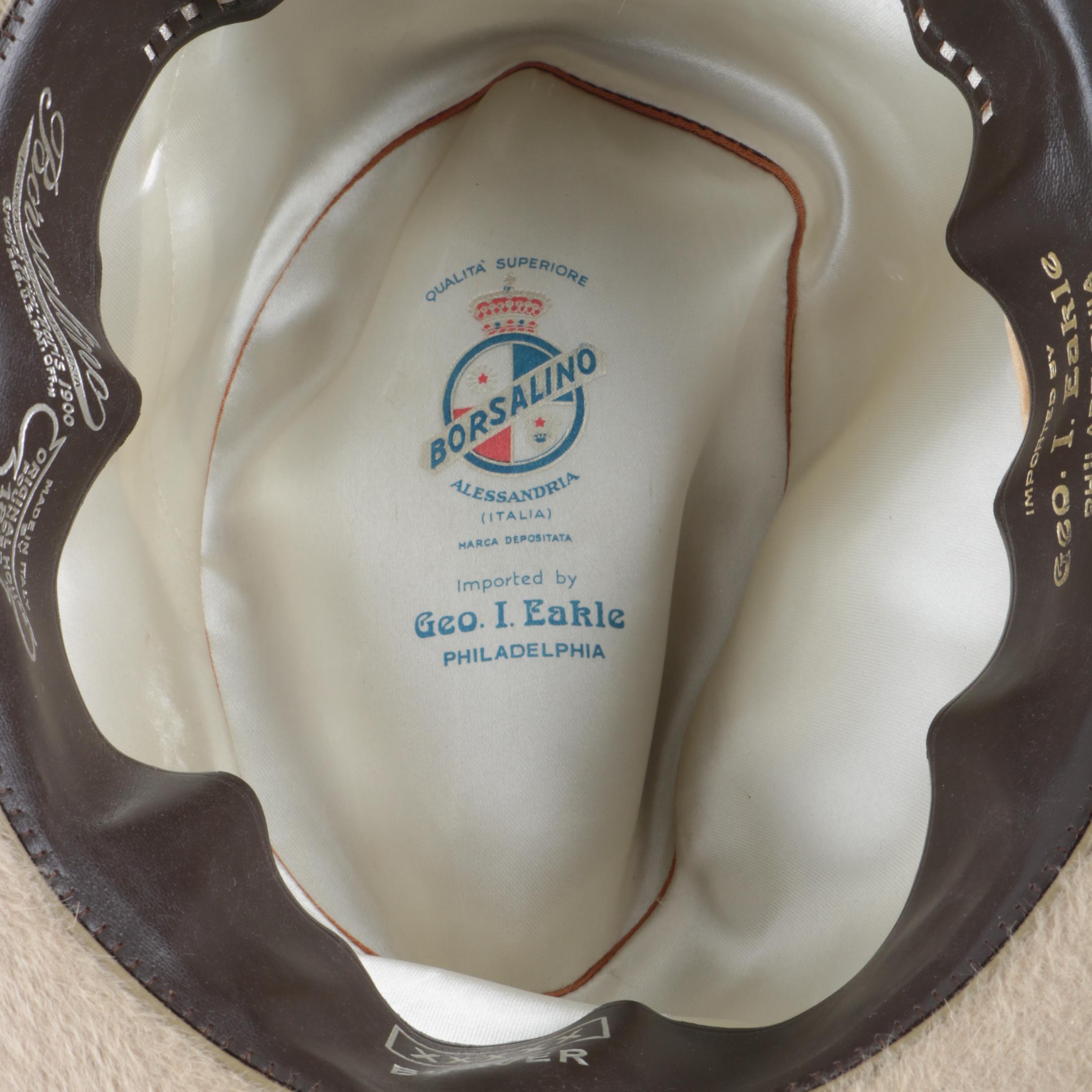 Men's Beaver Felt and Wool Hats Including Harris Tweed