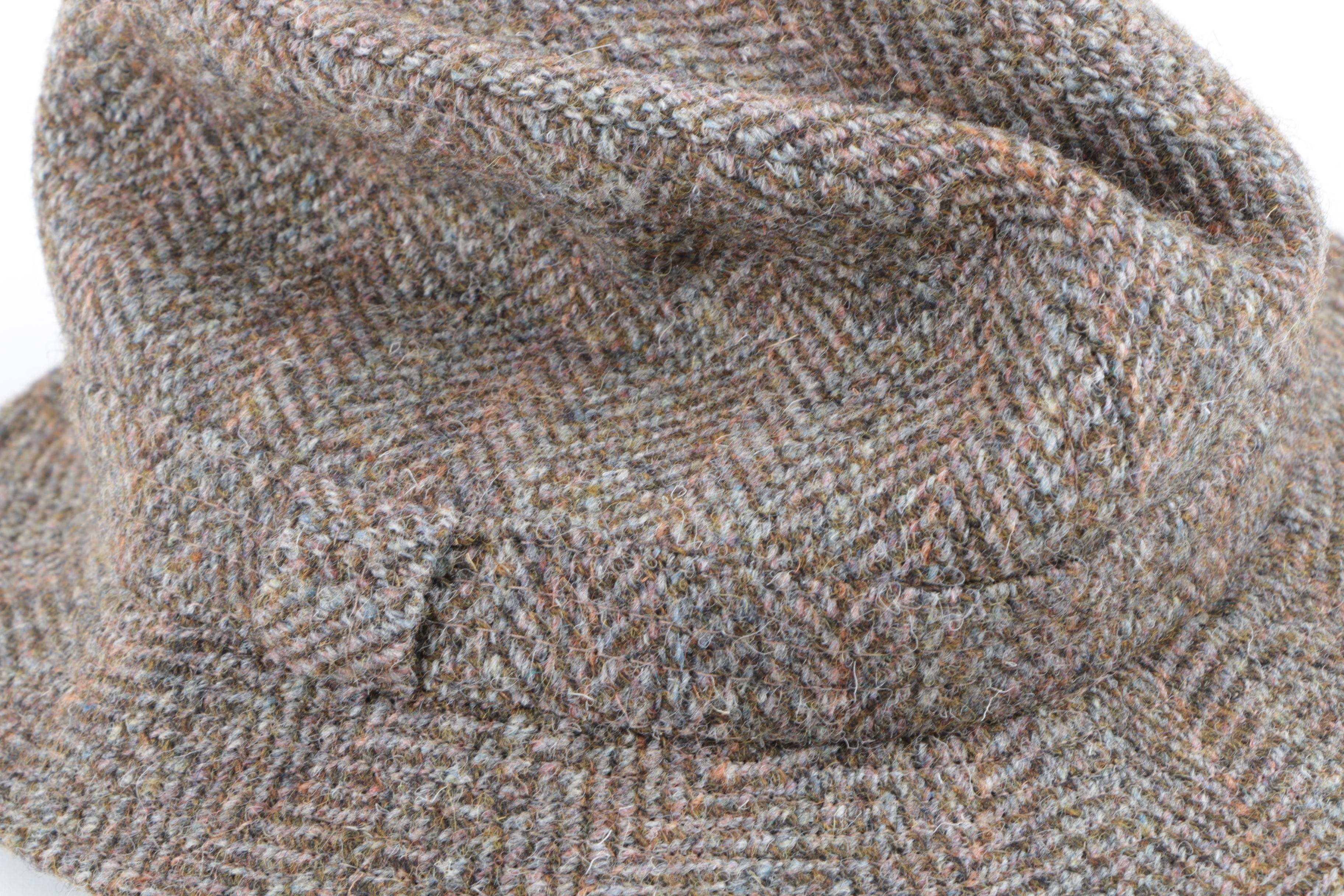 Men's Beaver Felt and Wool Hats Including Harris Tweed