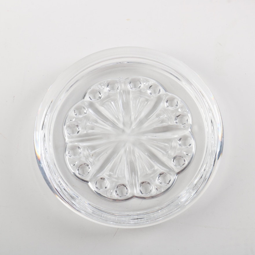 Baccarat Crystal Trinket Dish