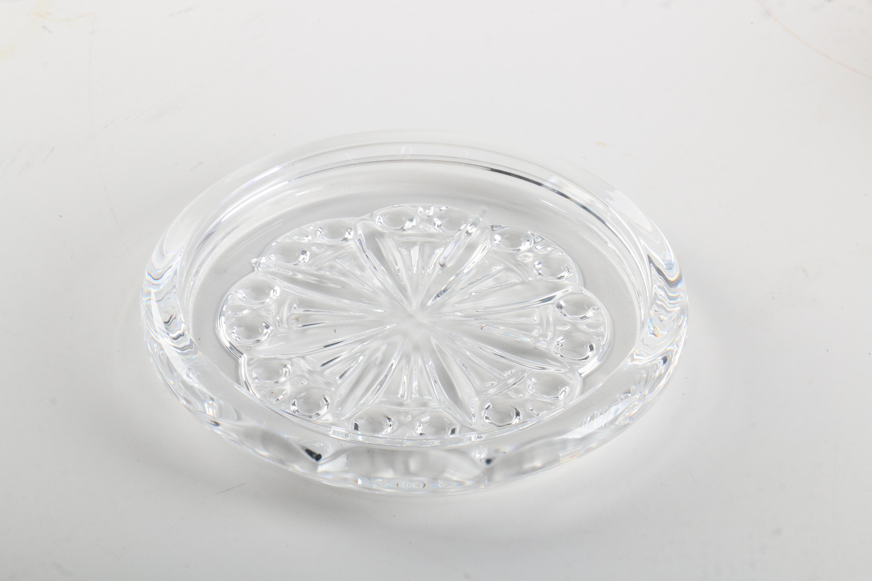 Baccarat Crystal Trinket Dish