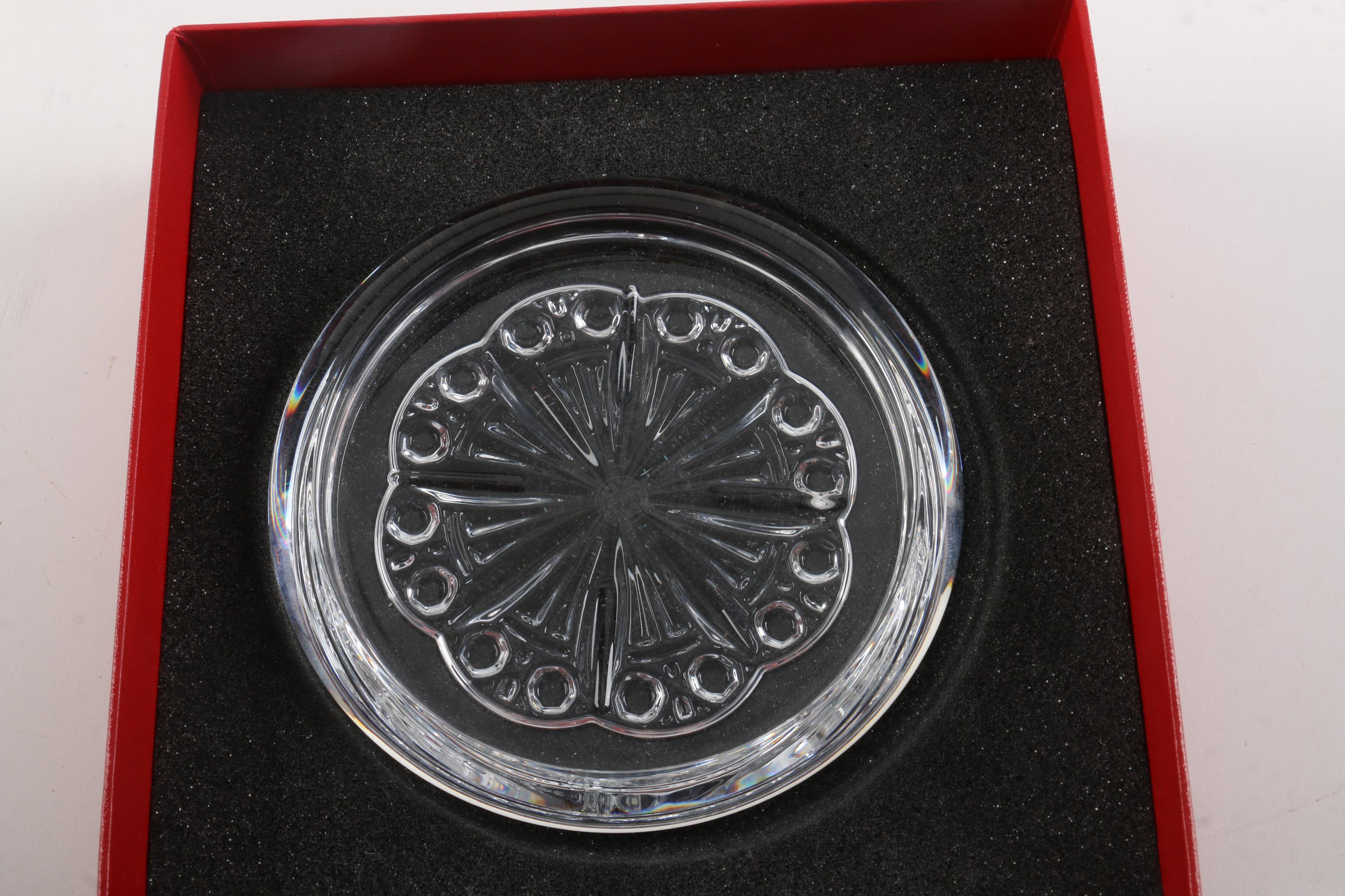 Baccarat Crystal Trinket Dish