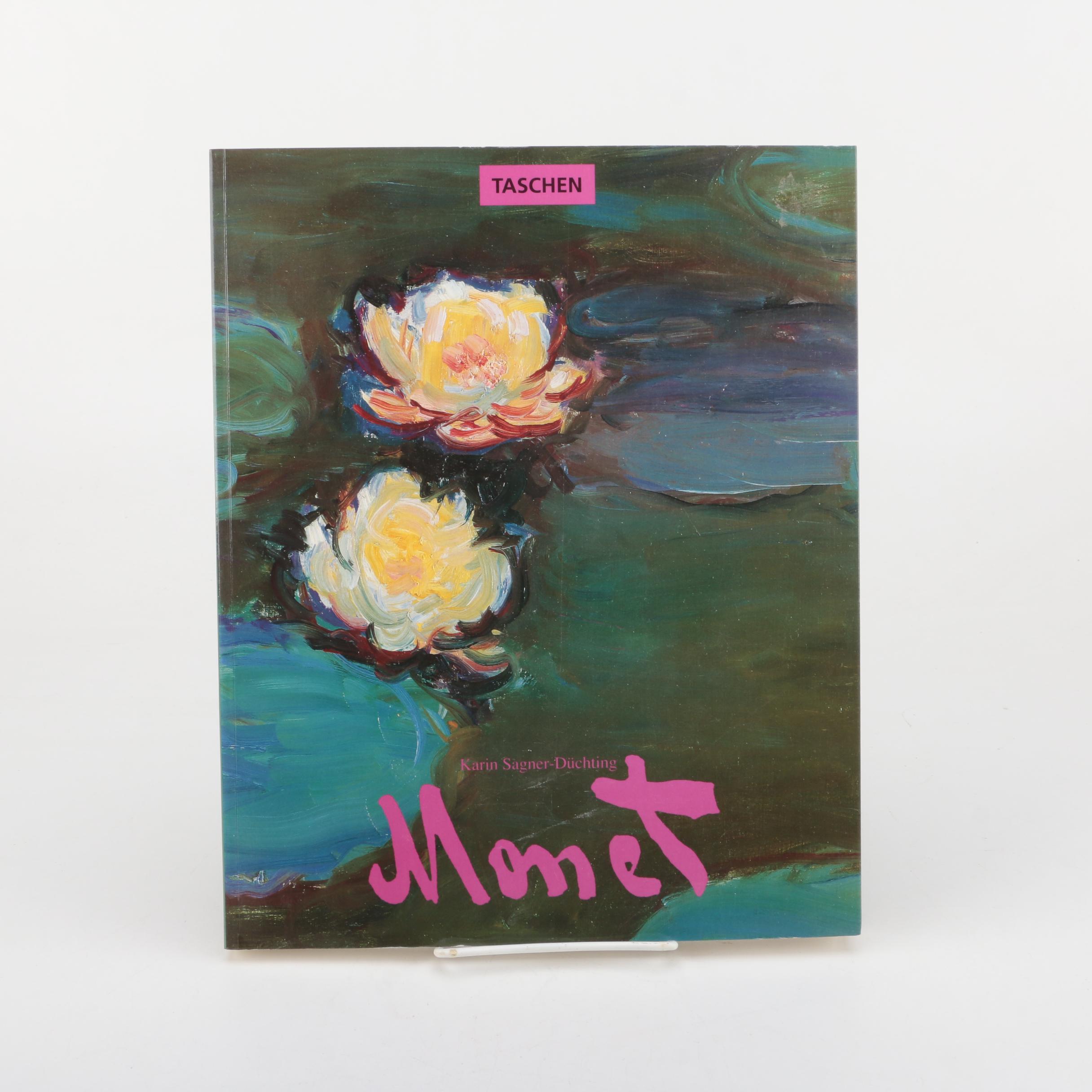 Books on Van Gogh, Monet, Degas, and Others