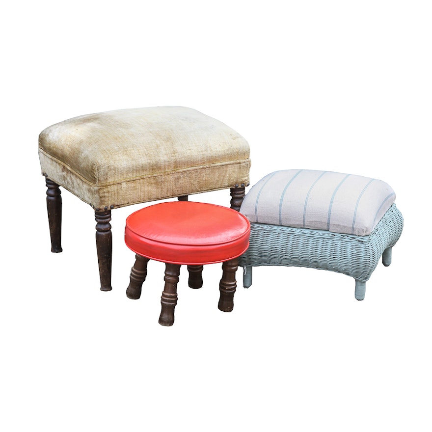 Vintage Footstools