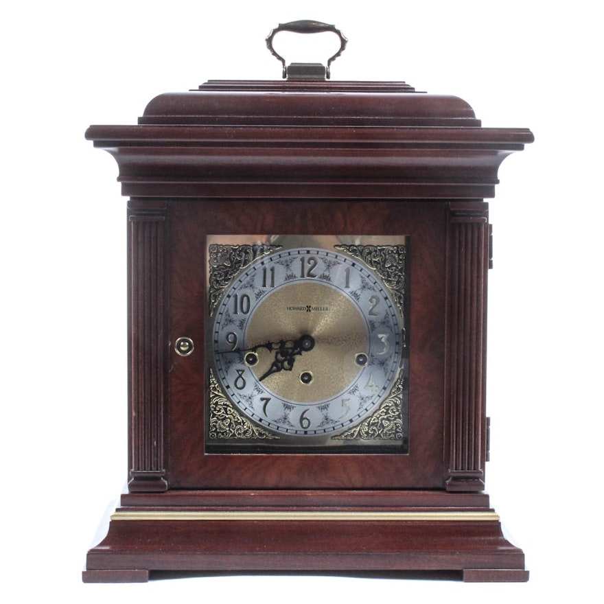 Howard Miller Chiming Key Wound Mantel Clock