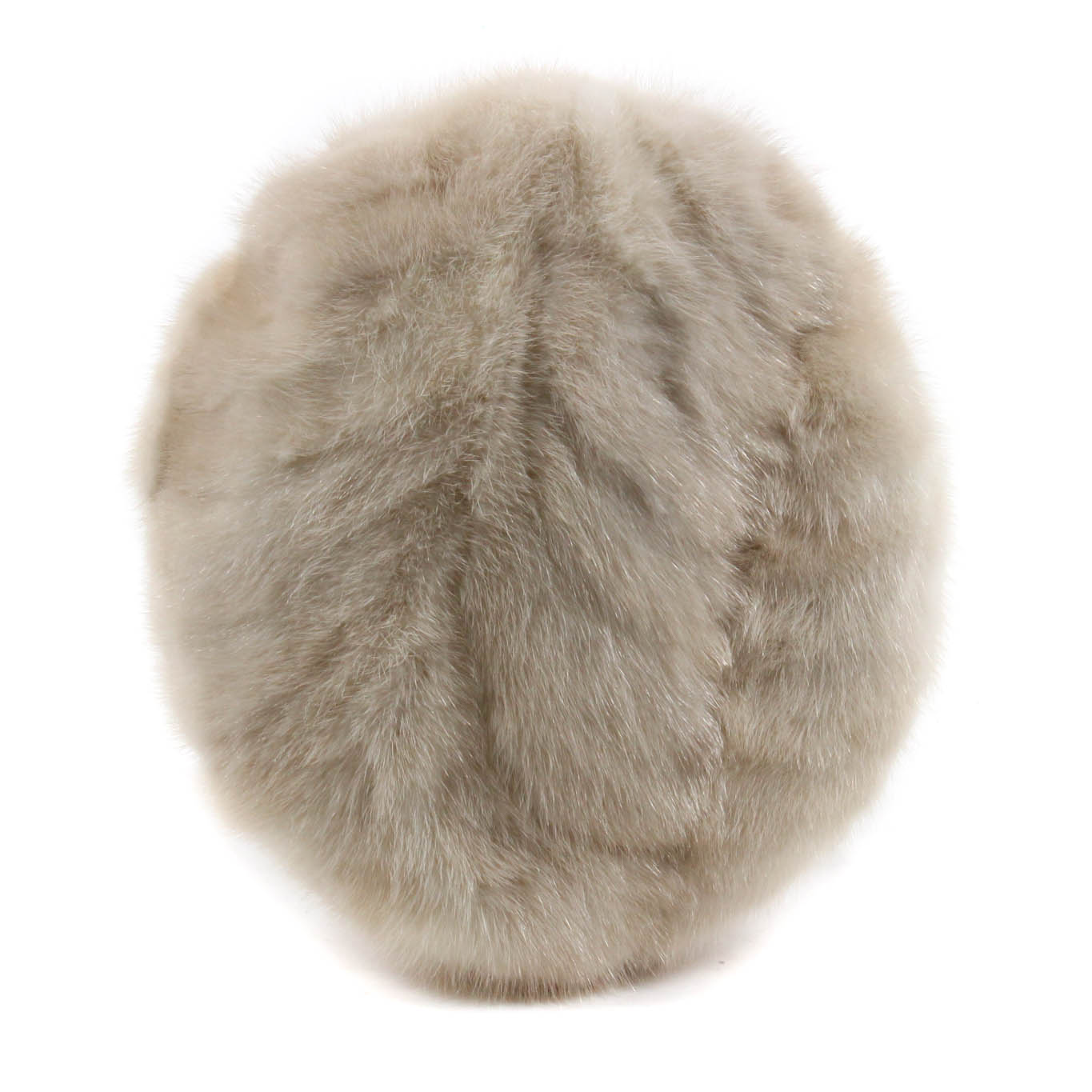 Vintage Platinum Mink Fur Hat