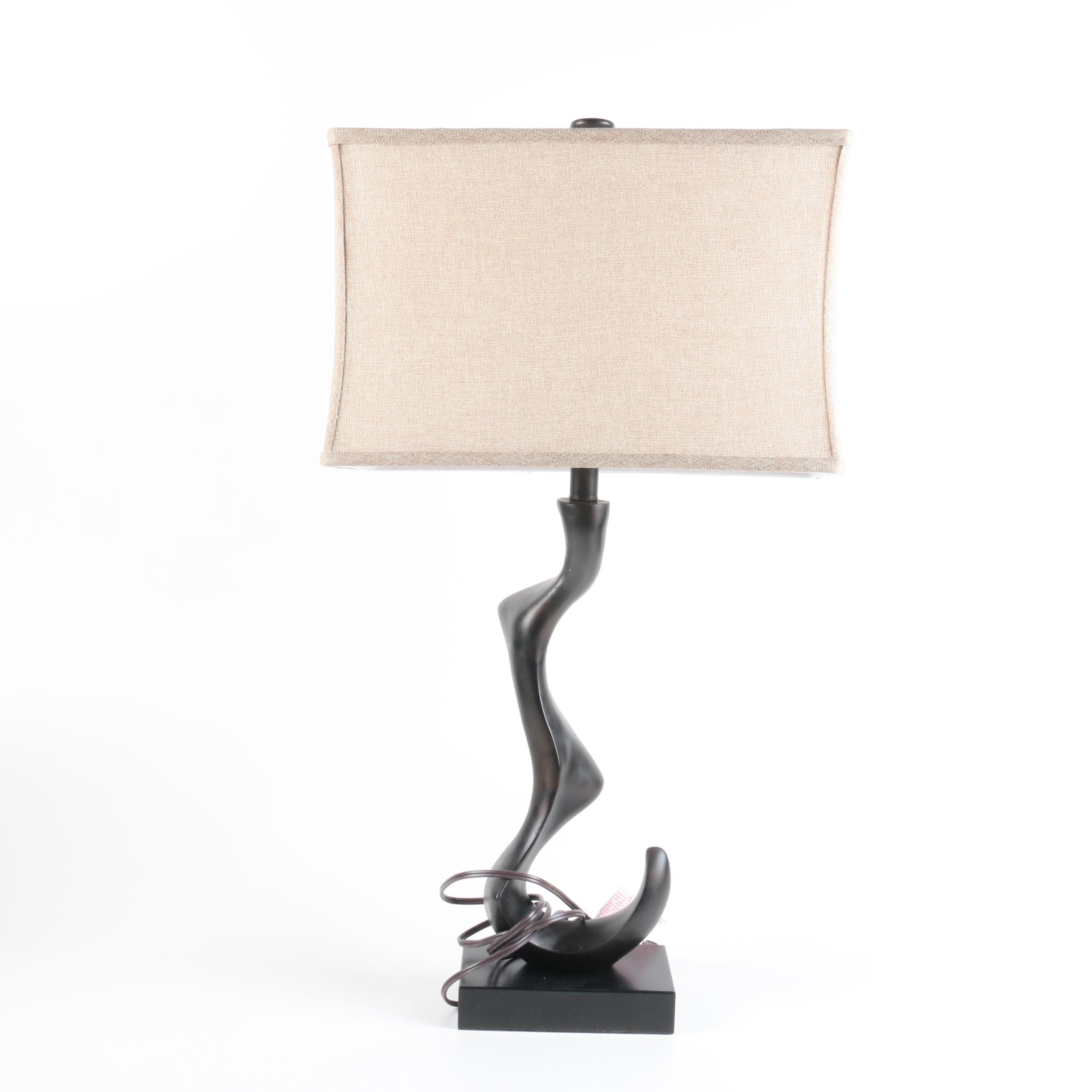 Freeform Resin Table Lamp