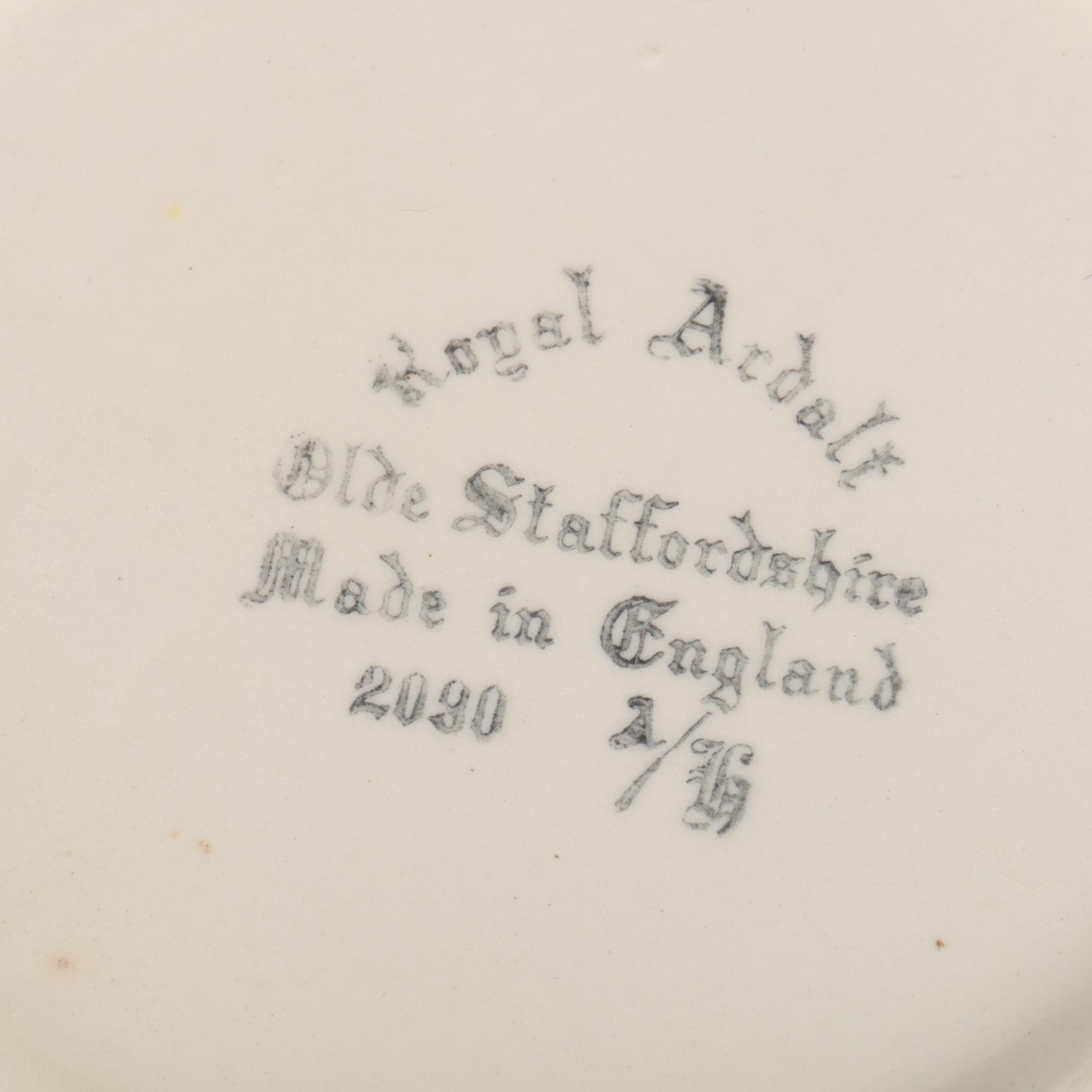 Royal Ardalt "Olde Staffordshire" Porcelain Pitcher