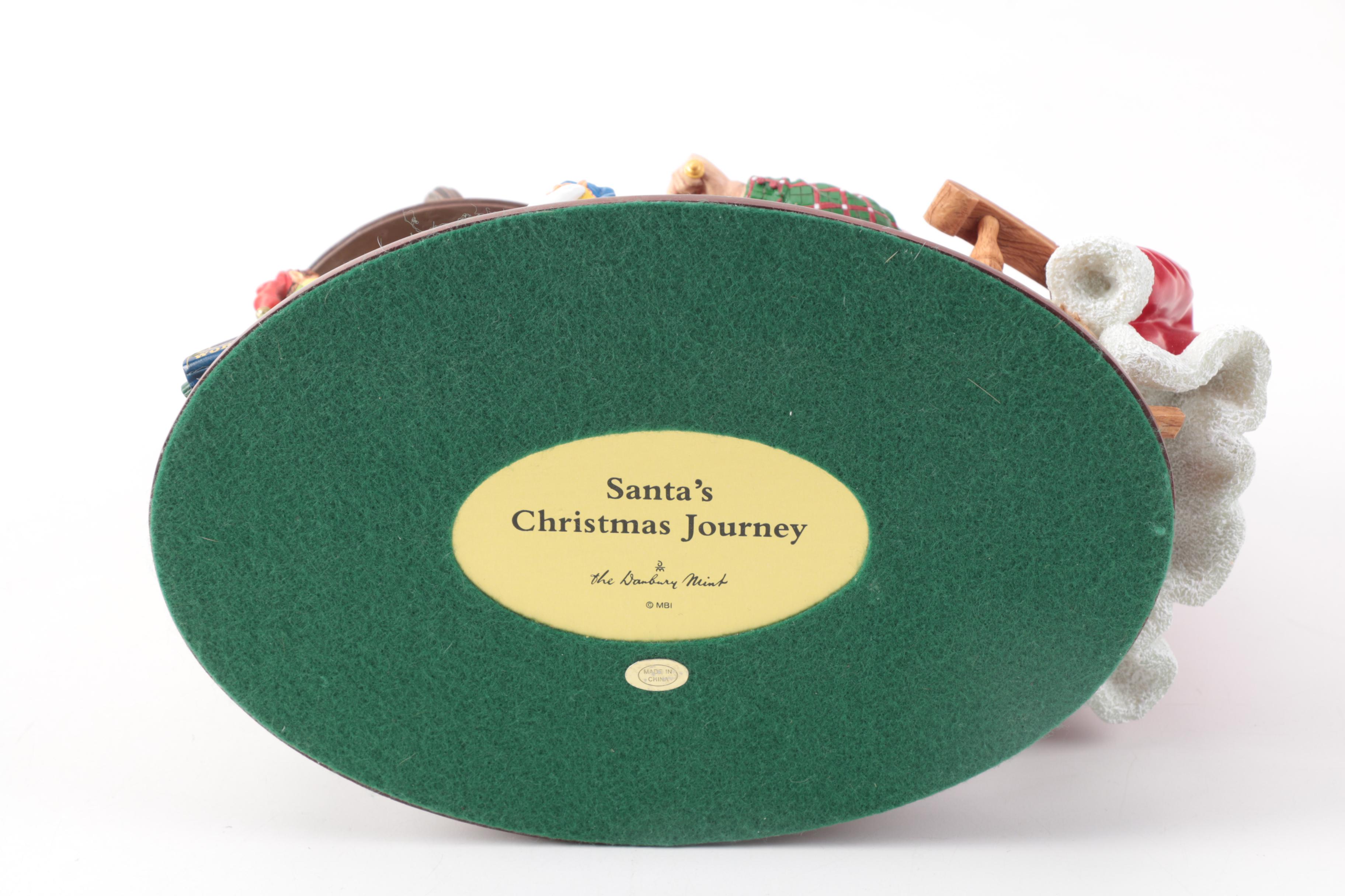 Danbury Mint "Santa's Christmas Journey" Figurine