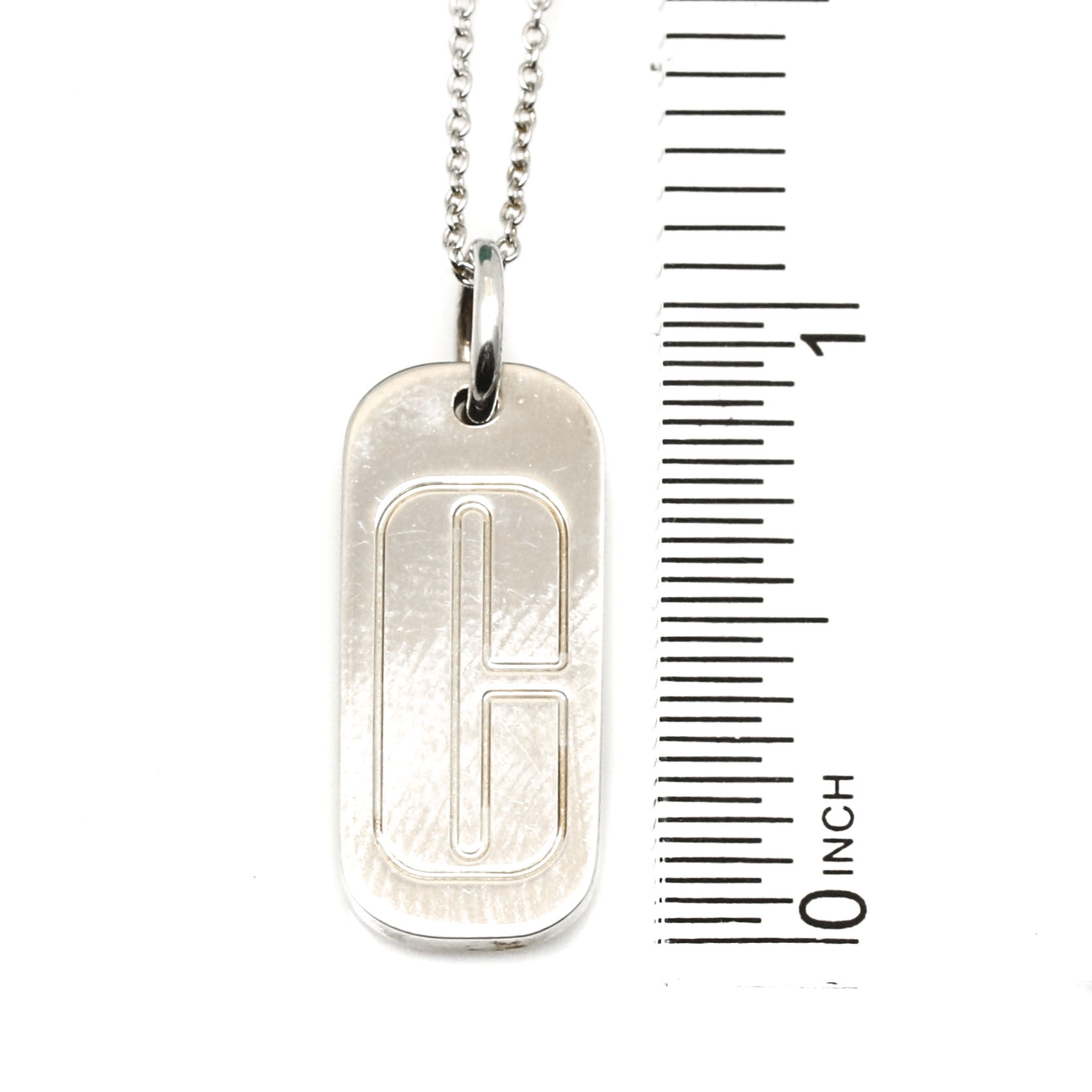 Tiffany & Co. for Clinique Sterling Silver Pendant Necklace