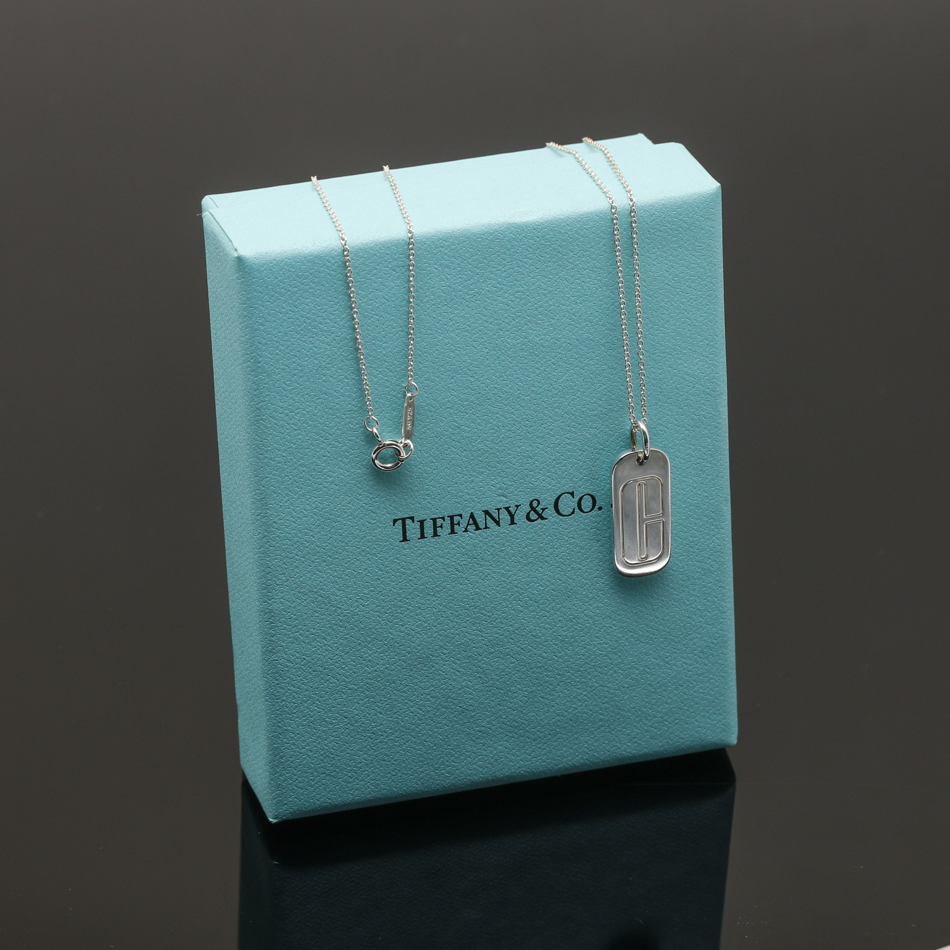 Tiffany & Co. for Clinique Sterling Silver Pendant Necklace