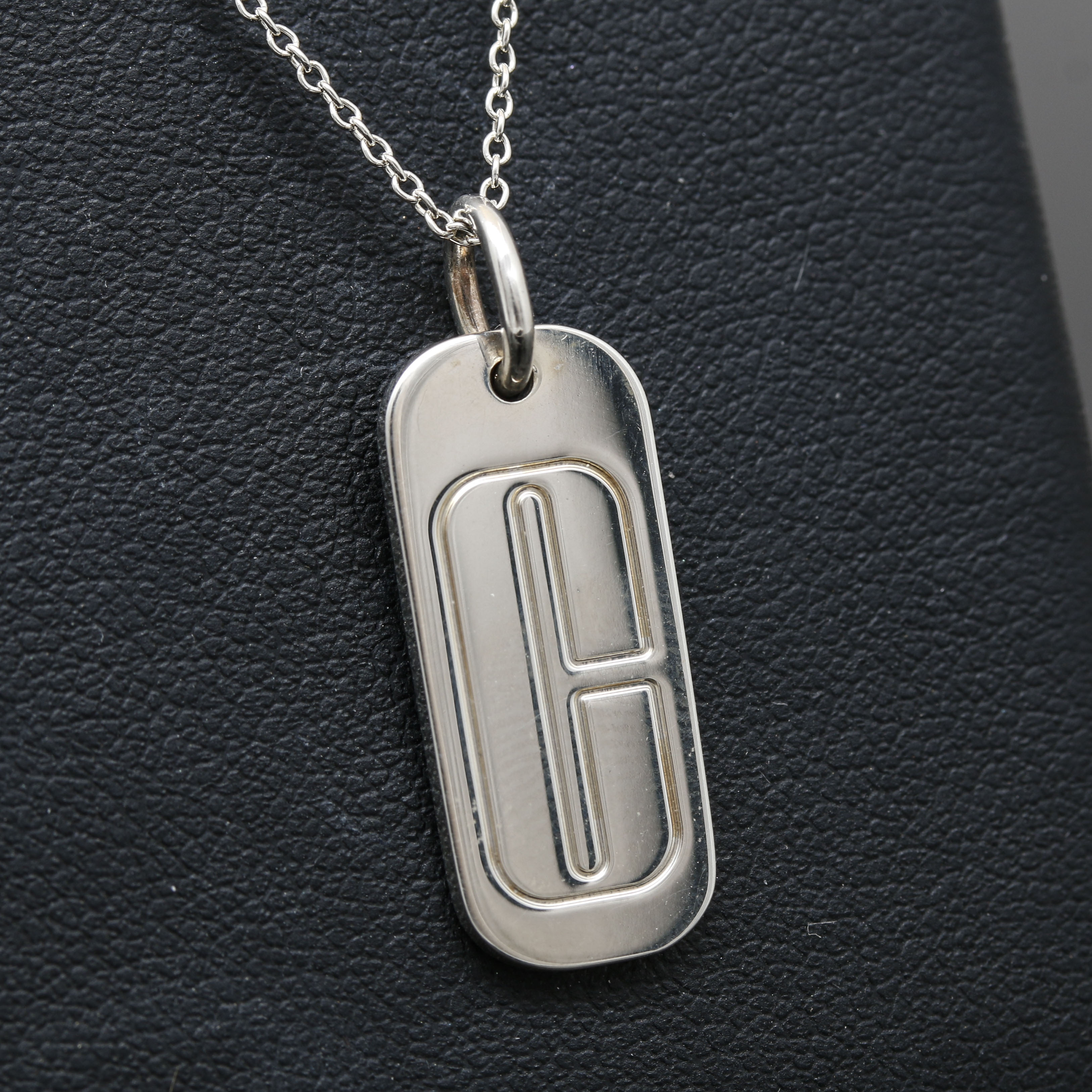 Tiffany & Co. for Clinique Sterling Silver Pendant Necklace