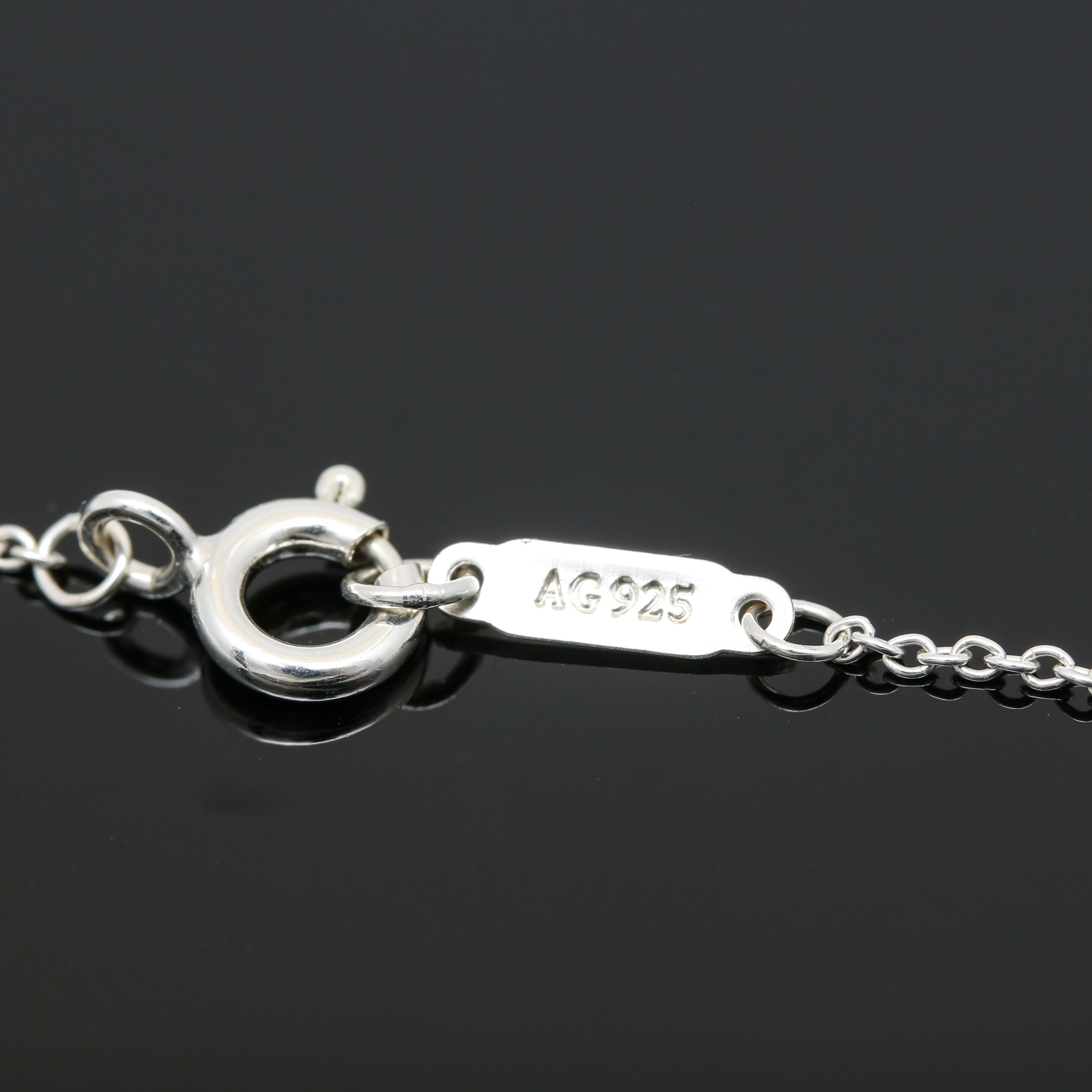 Tiffany & Co. for Clinique Sterling Silver Pendant Necklace