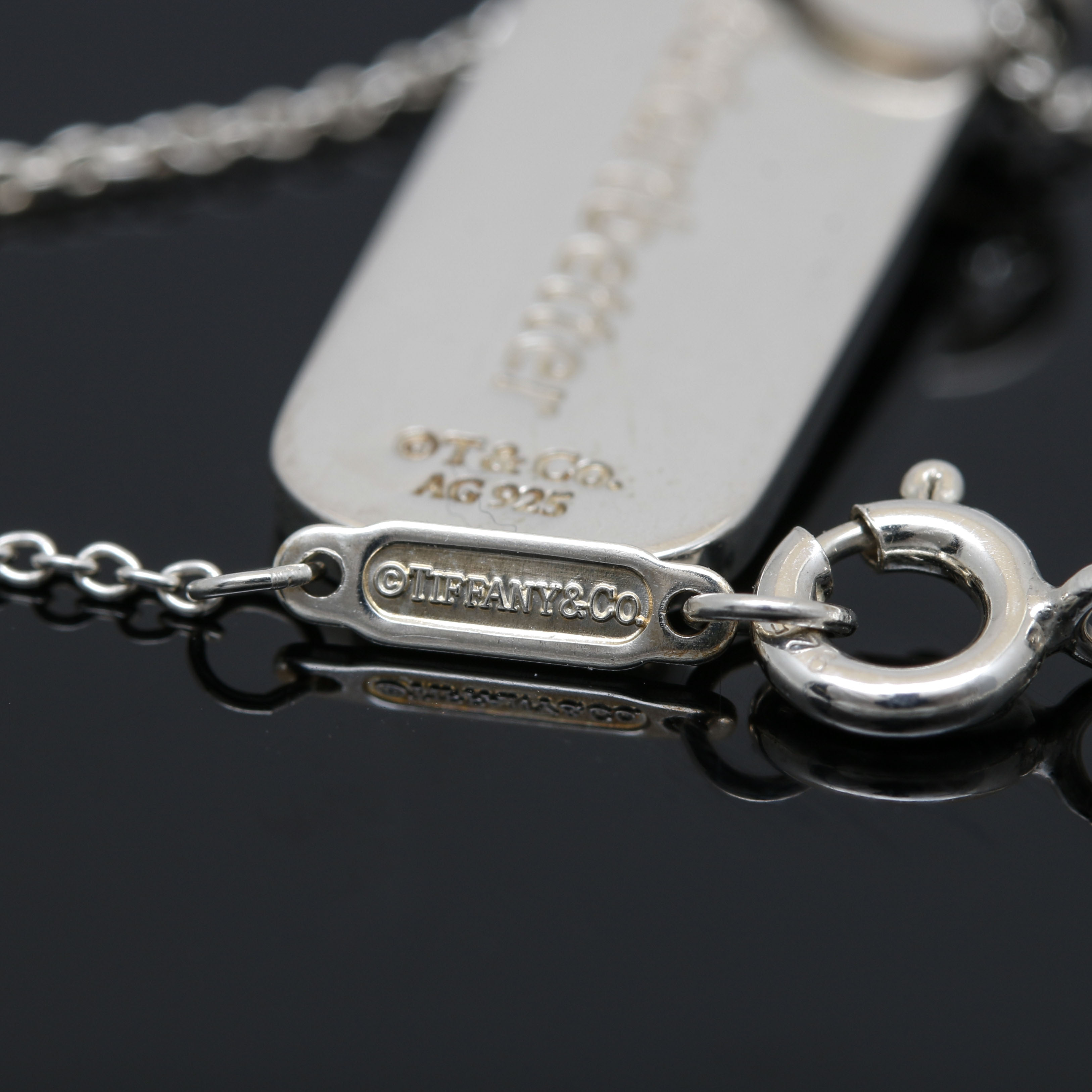 Tiffany & Co. for Clinique Sterling Silver Pendant Necklace