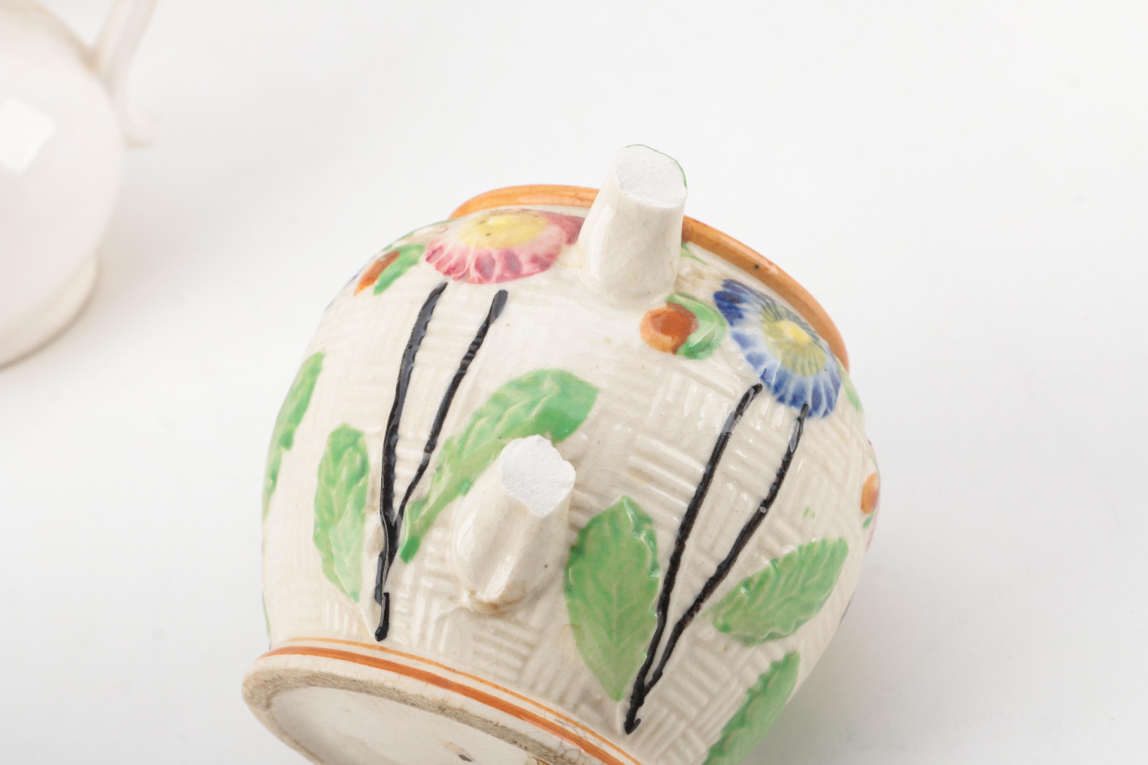 Vintage Jugs and Creamers Including Limoges and Pickard