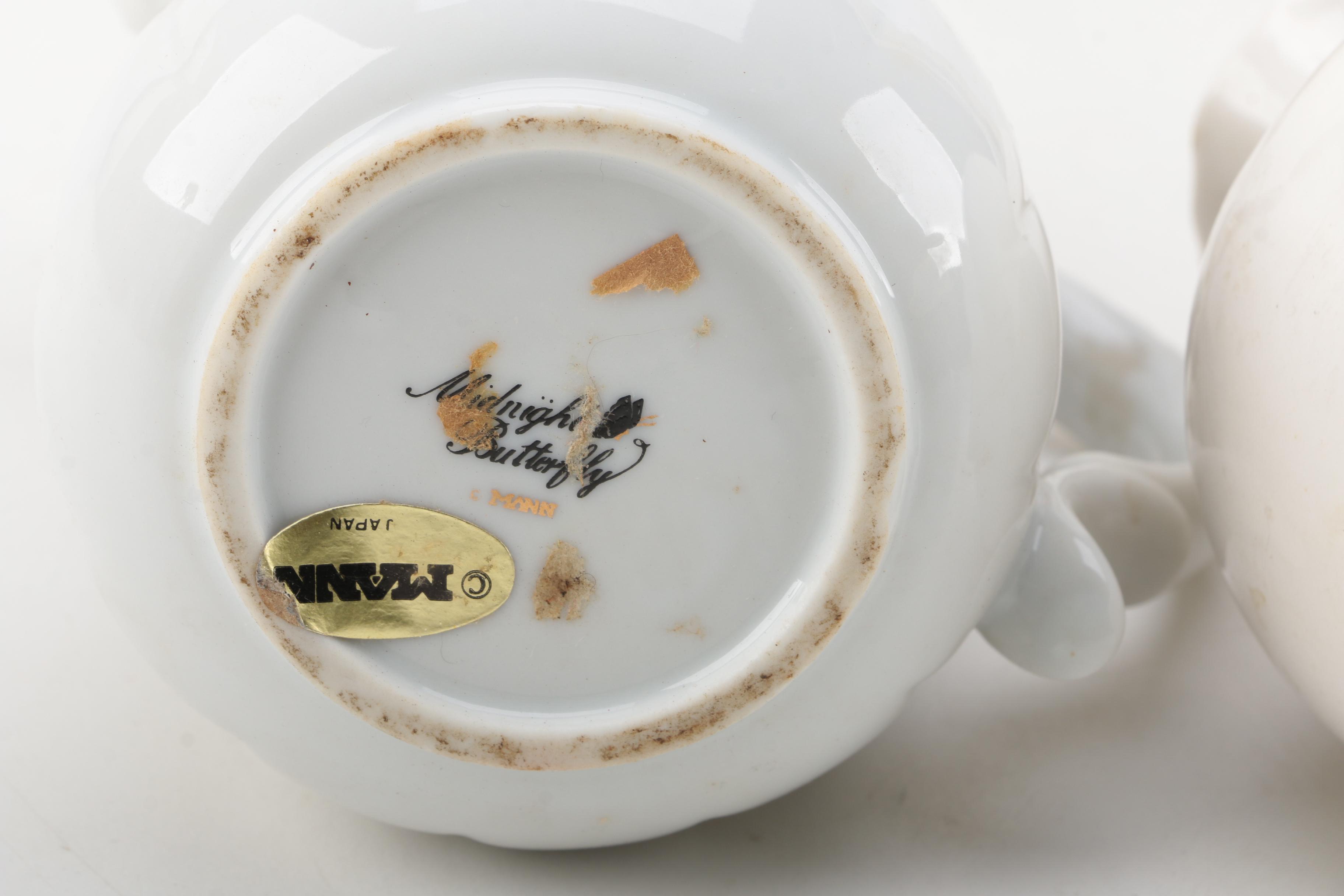 Vintage Jugs and Creamers Including Limoges and Pickard