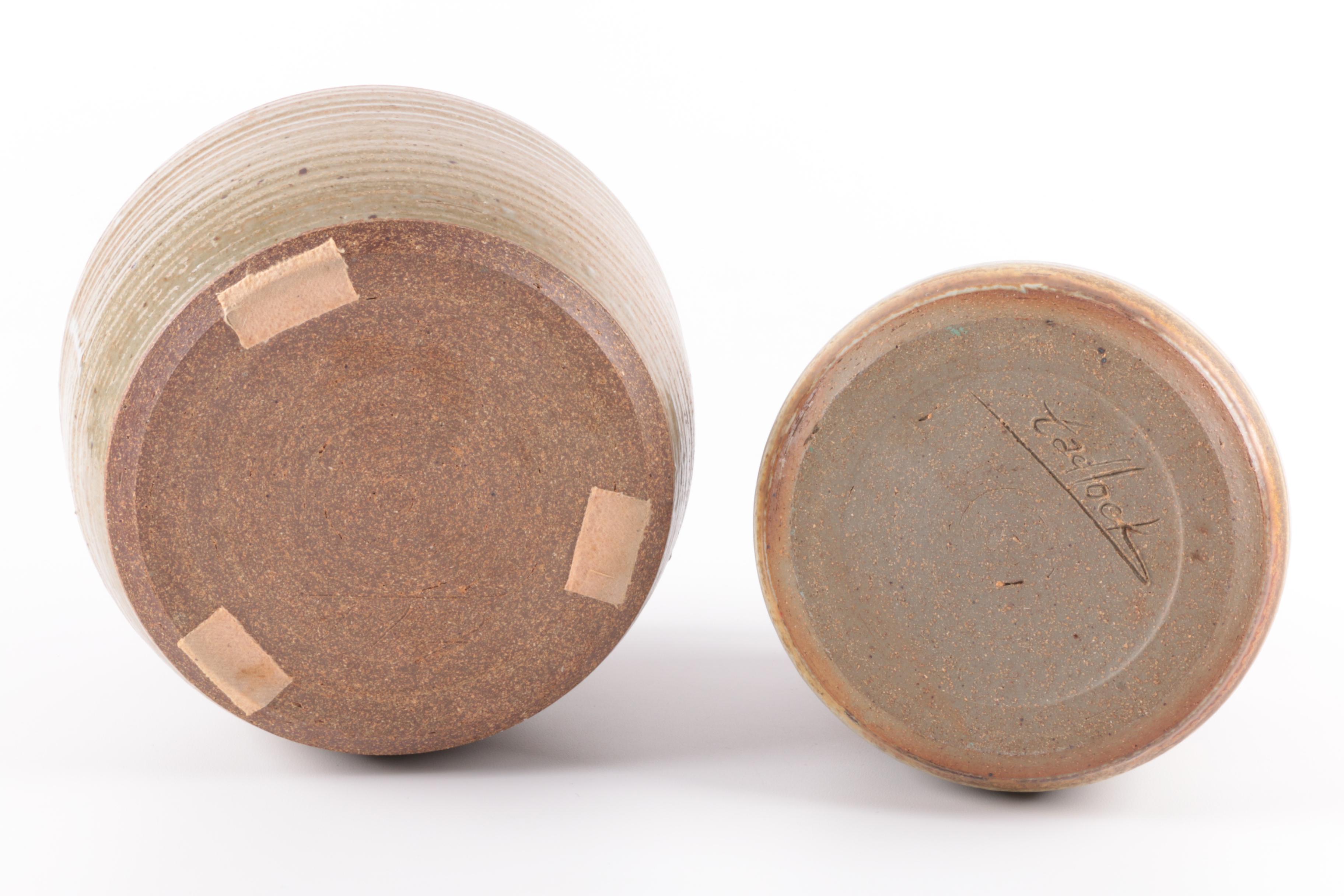 Hand Thrown Stoneware Vessels