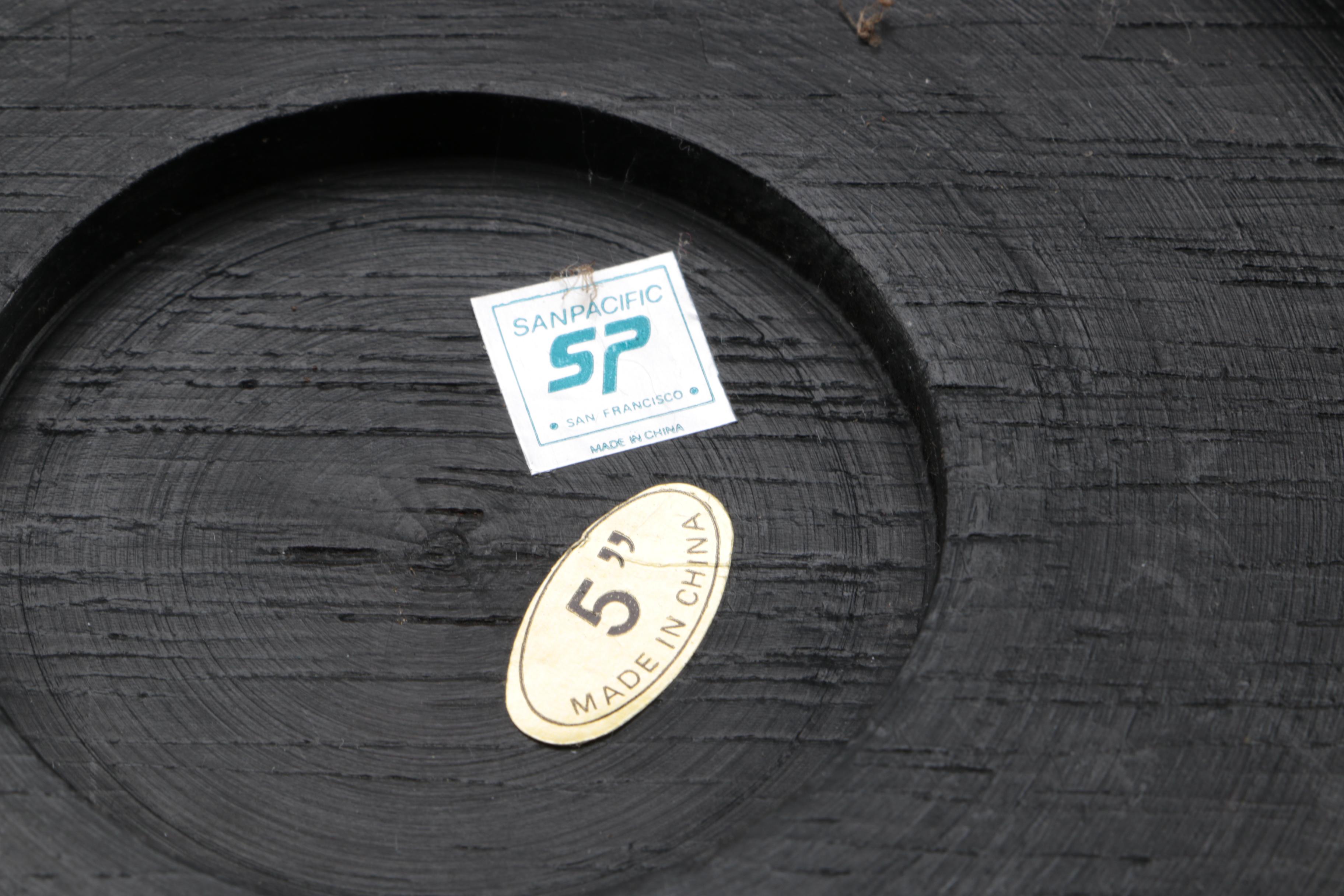 Hand Painted Chinese Ceramic Urn with Stand