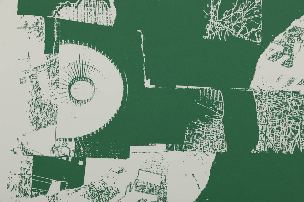 Don Werner Serigraph "Frosted Grasses-Green"