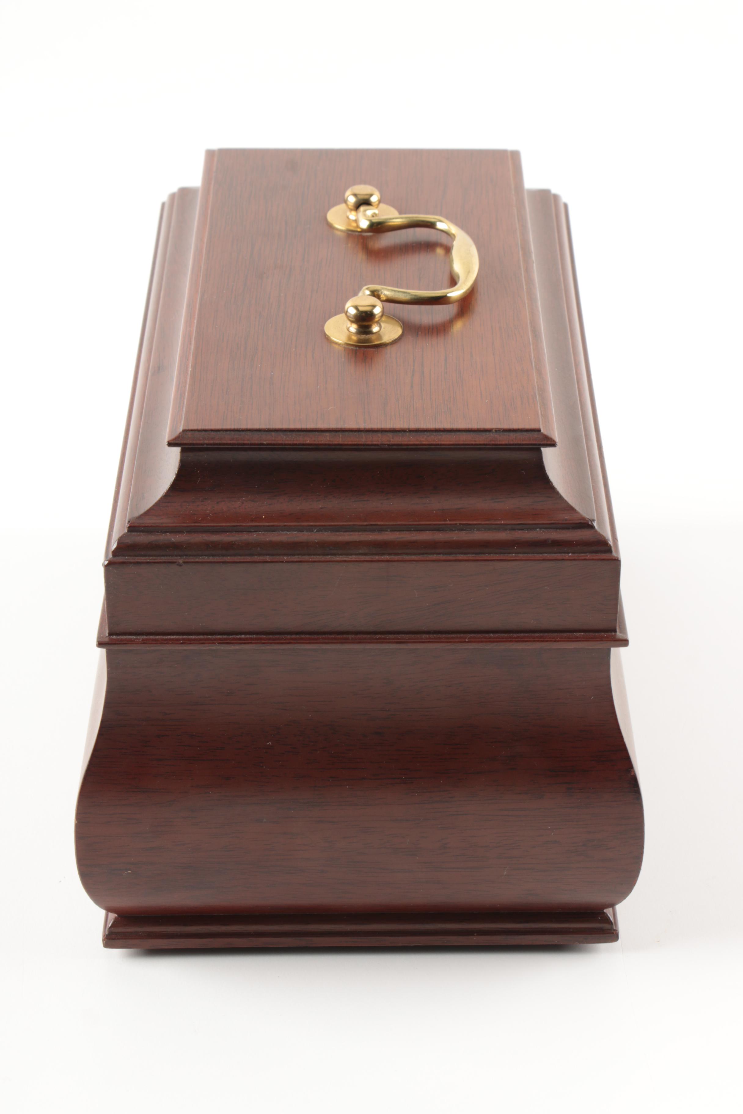 Mahogany Tea Caddy by Colonial Williamsburg