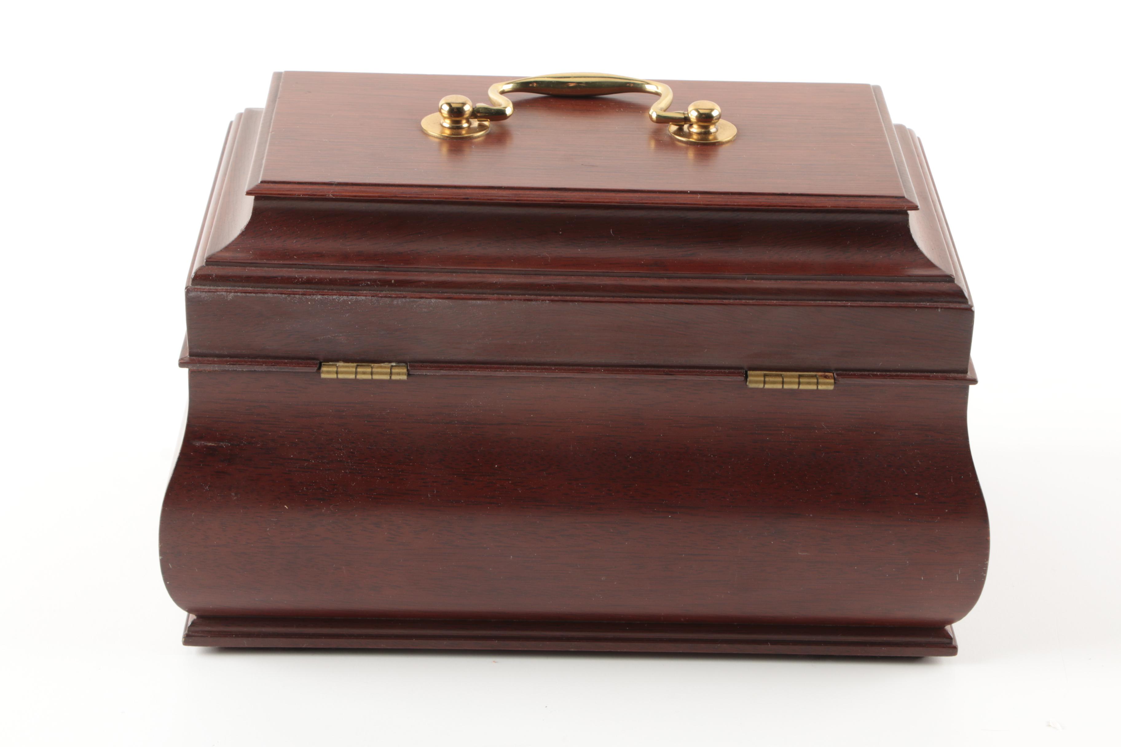 Mahogany Tea Caddy by Colonial Williamsburg