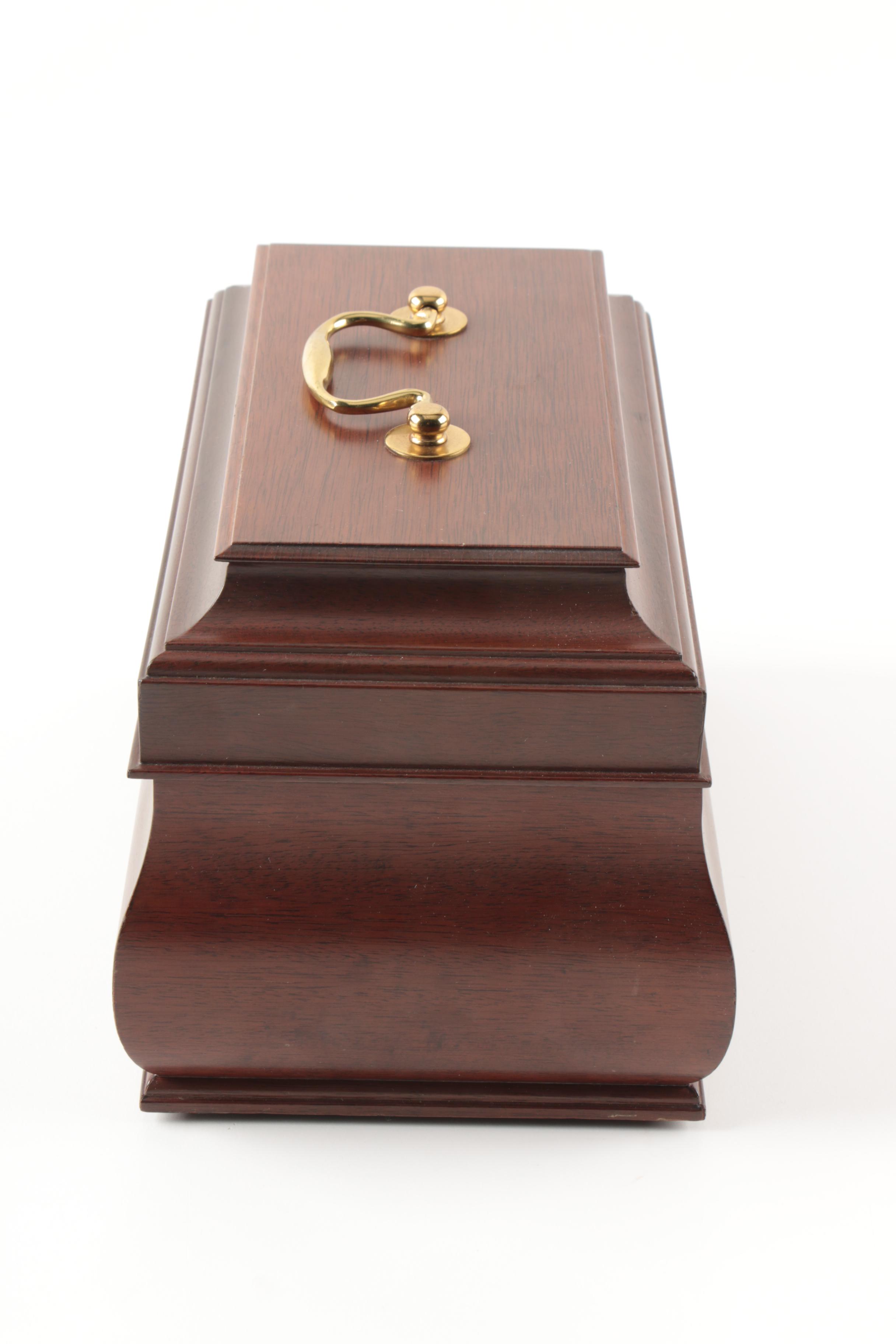 Mahogany Tea Caddy by Colonial Williamsburg