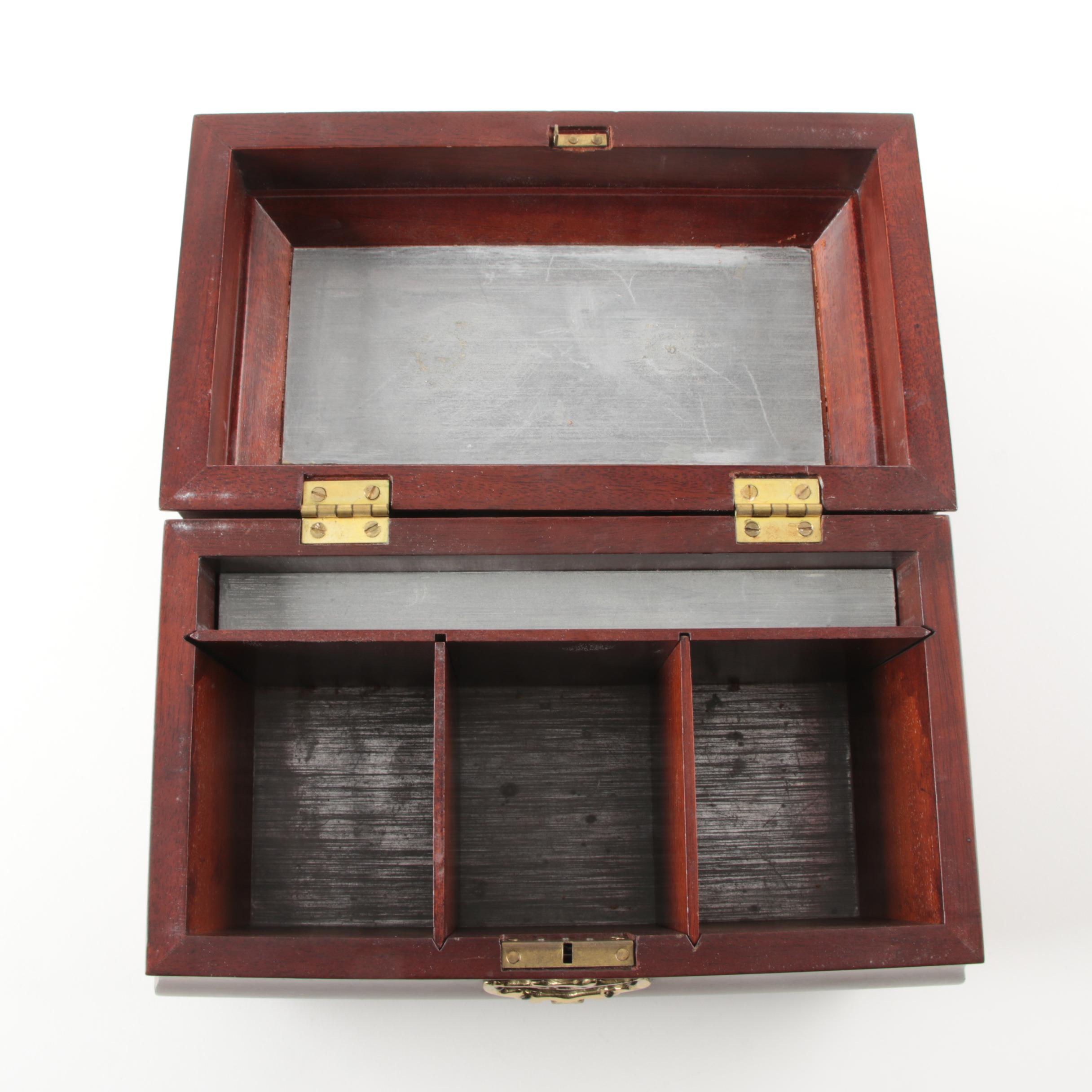 Mahogany Tea Caddy by Colonial Williamsburg