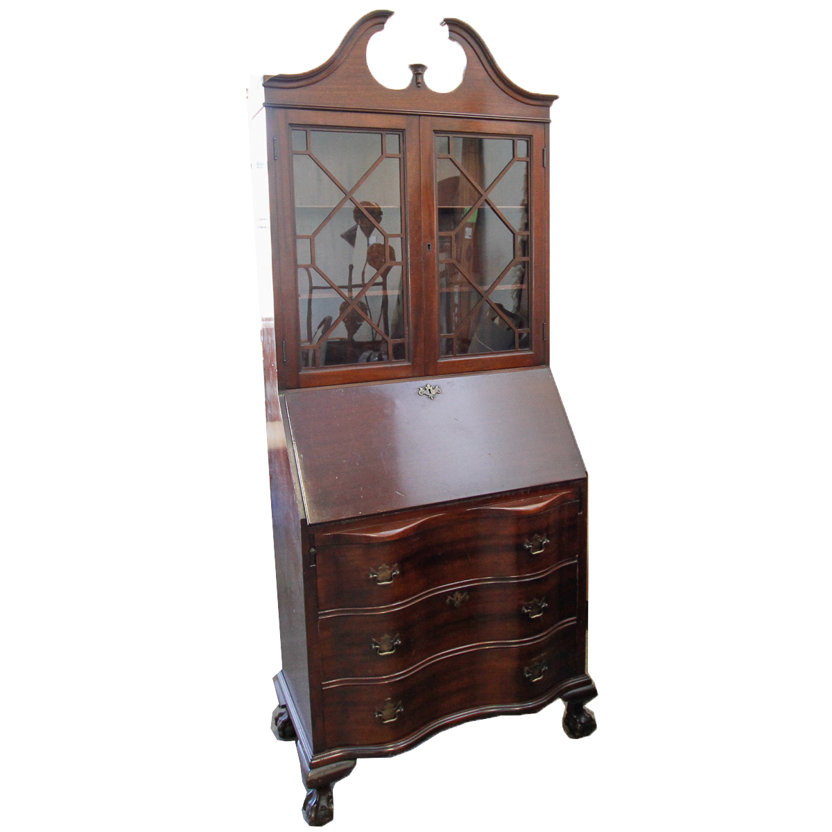 Chippendale Style Secretary's Desk