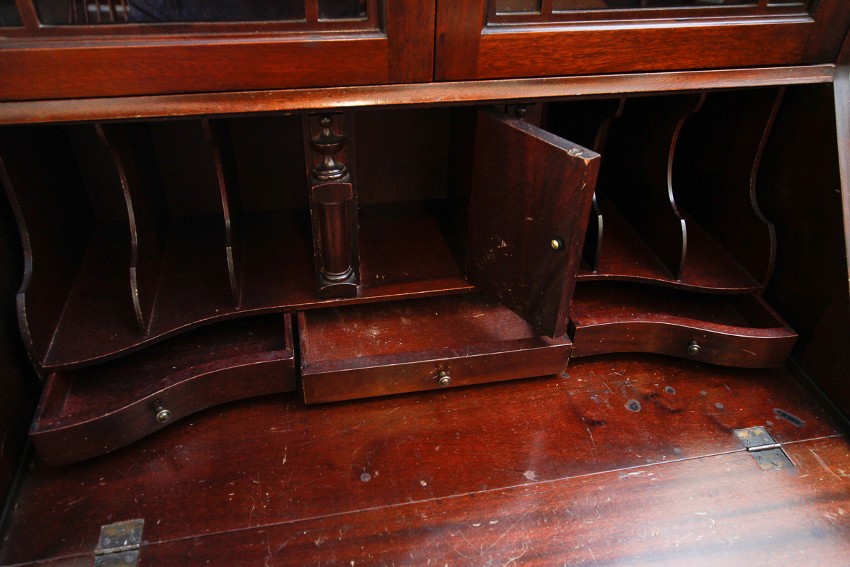 Chippendale Style Secretary's Desk
